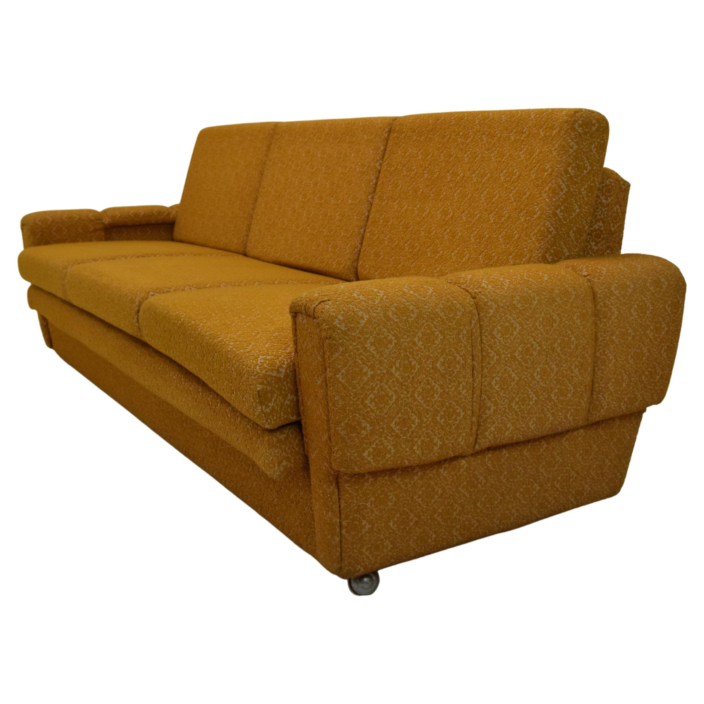 Midcentury Three Sofa or Daybed, 1970s