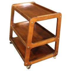 Mid-Century Three Tier Cart