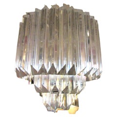 Mid Century Tiered Chandelier