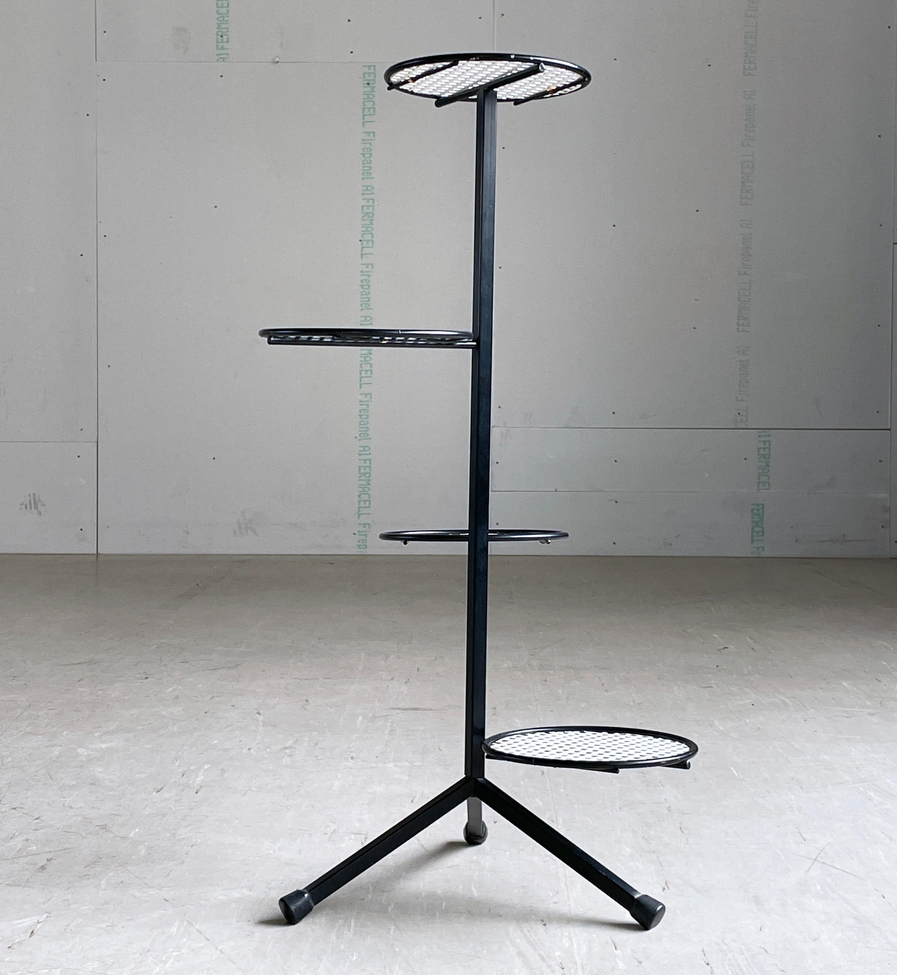 Mid-Century Modern Mid Century Tiered Plant Stand