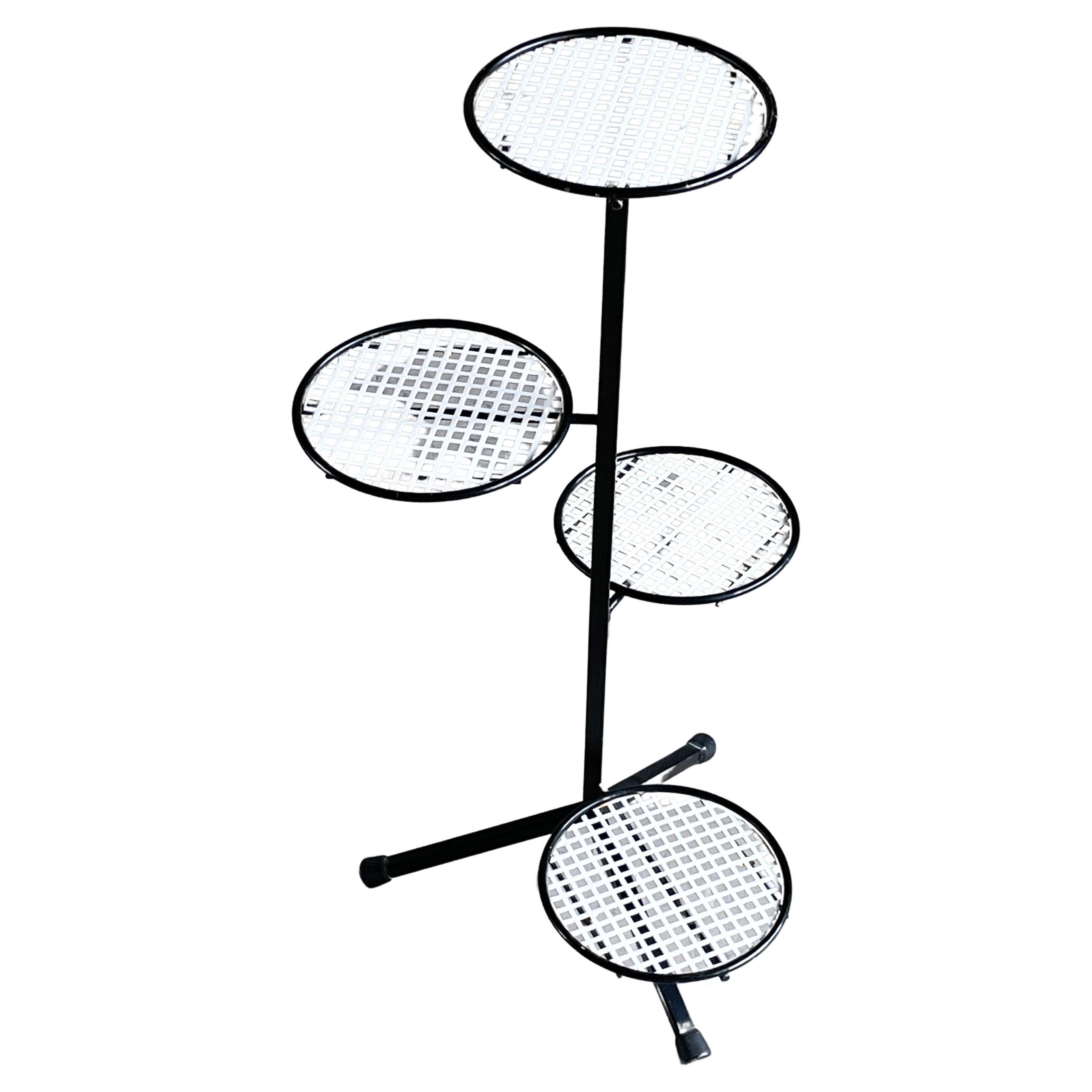 Mid Century Tiered Plant Stand For Sale