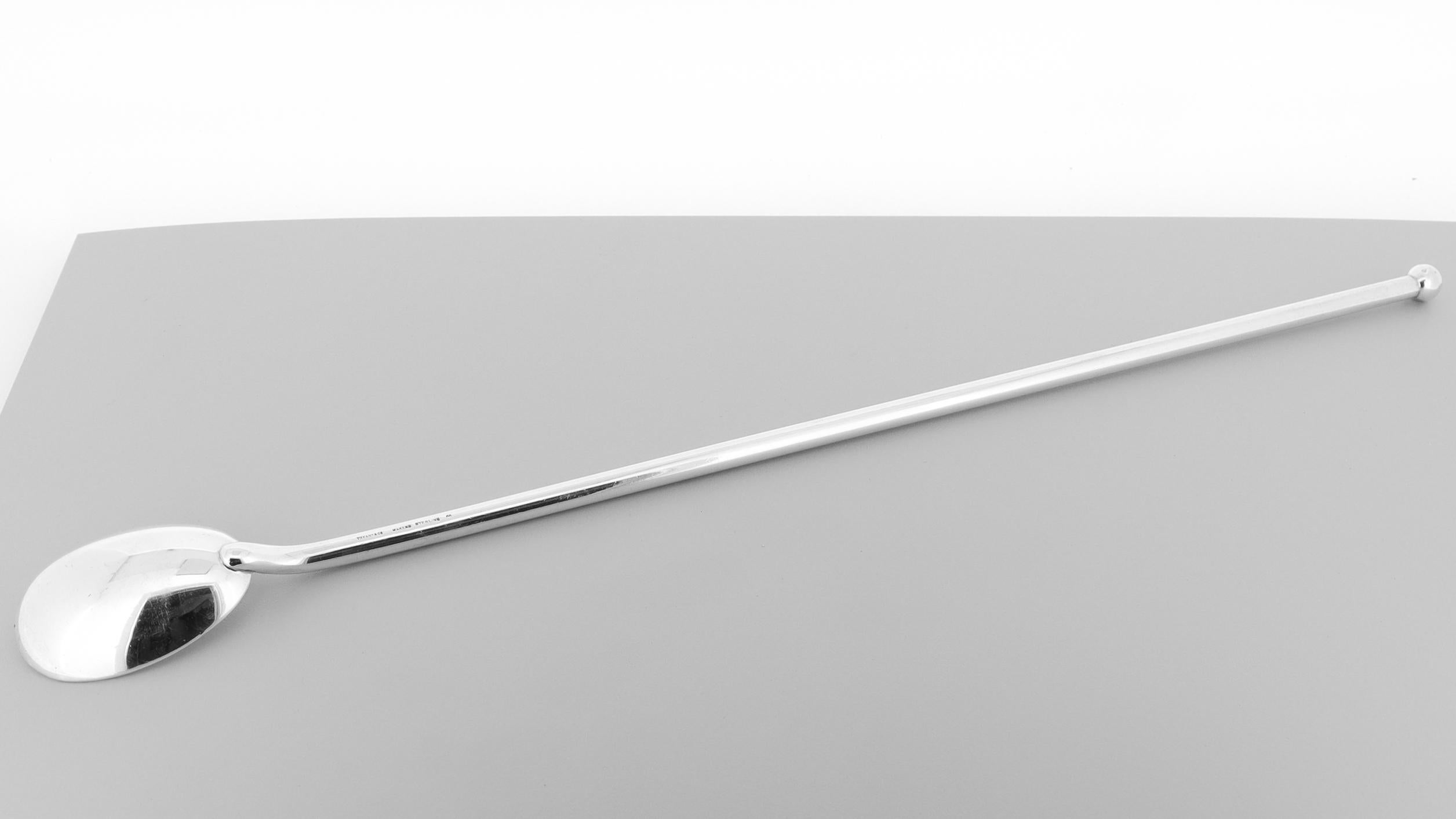 Mitte des Jahrhunderts Tiffany & Co. Sterling Silber Cocktail Rührer (20. Jahrhundert) im Angebot