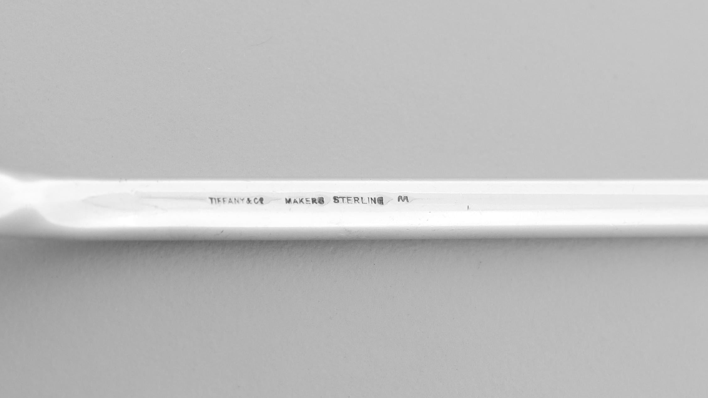 Mitte des Jahrhunderts Tiffany & Co. Sterling Silber Cocktail Rührer (Sterlingsilber) im Angebot