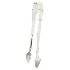 Mid-Century Tiffany & Co. Sterling Silver 'Hampton' Sugar Tongs