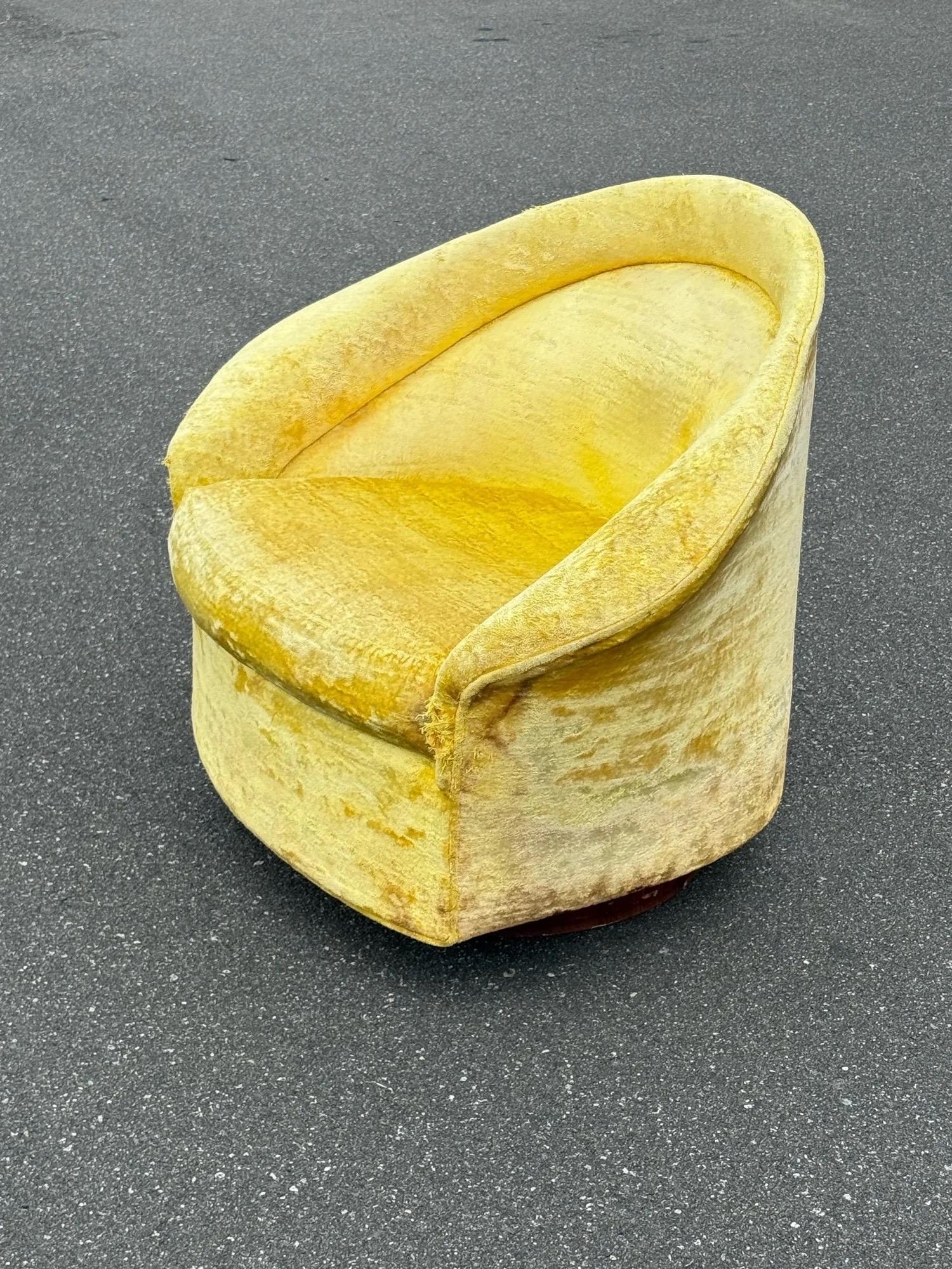 Salon inclinable et pivotant du milieu du siècle par Adrian Pearsall - Single en vente 1