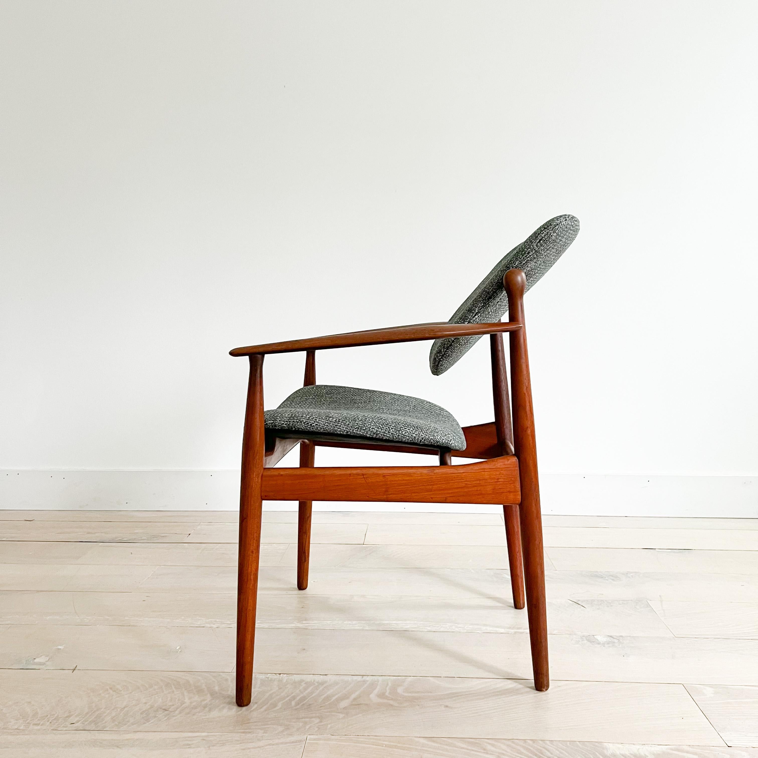 Mid Century Tilt Back Chair by Arne Vodder for France & Daverkosen 5