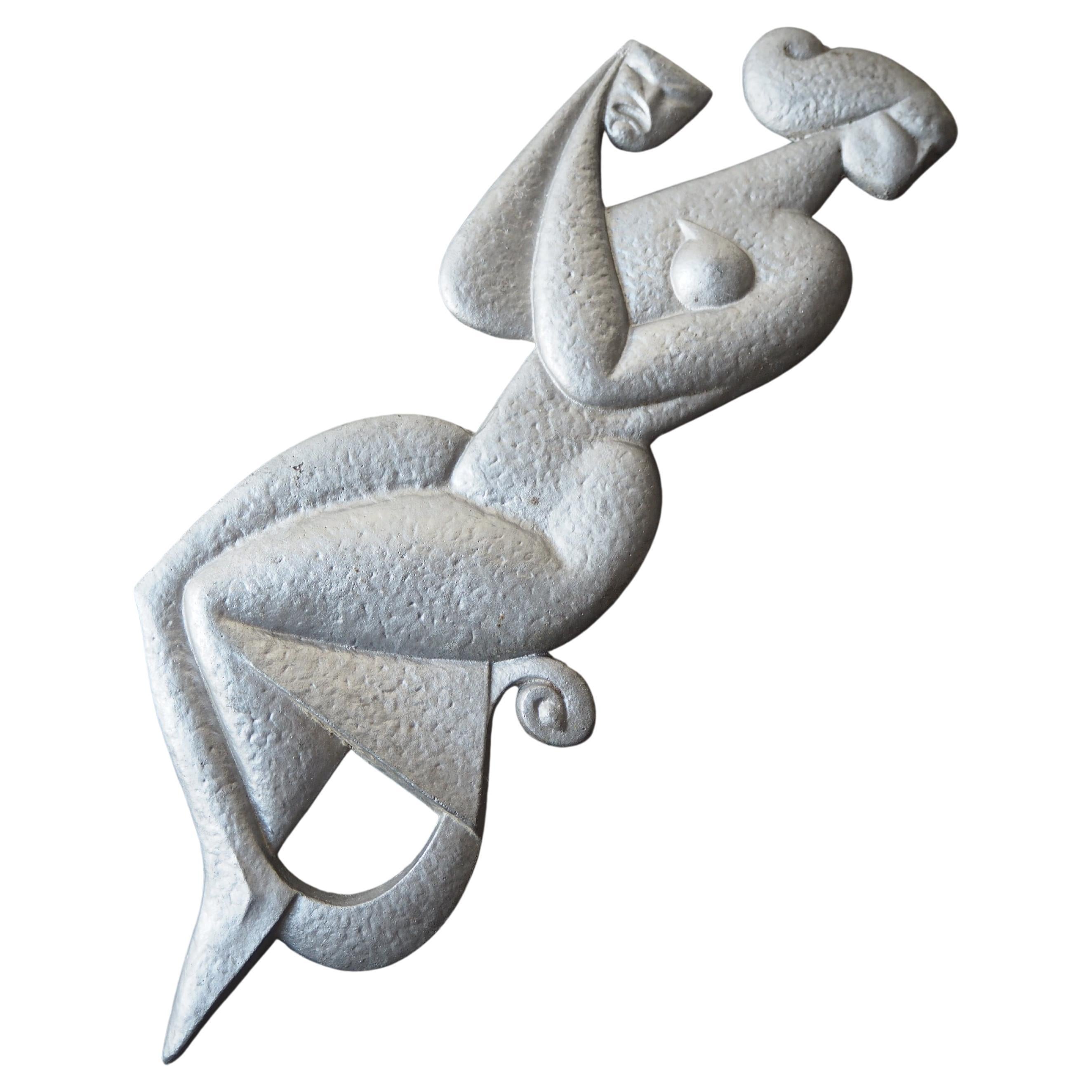 Mid-Century Tin Wall Decoration, Europe, 1970s