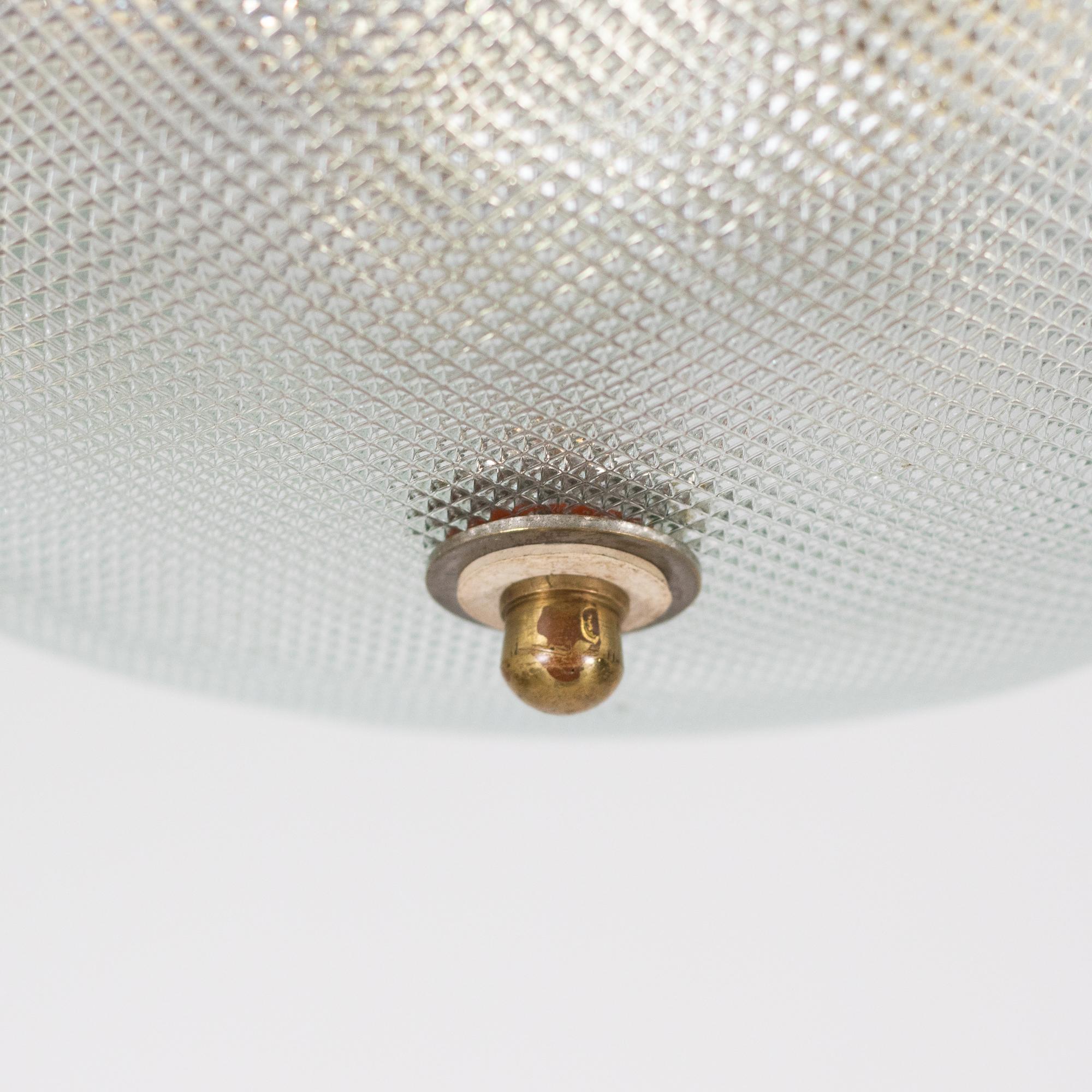 Mid-Century Tinge of Green Murano Frond Chandelier in Style of Barovier & Too For Sale 10