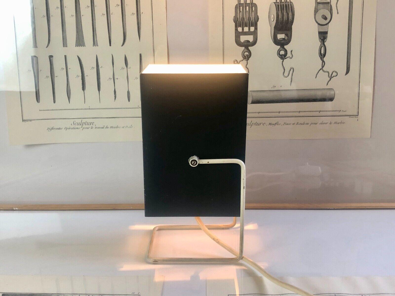 Machine-Made Midcentury Table Lamp, Wilhelm Braun Feldweg For Doria Leuchten 1950s, Bauhaus For Sale