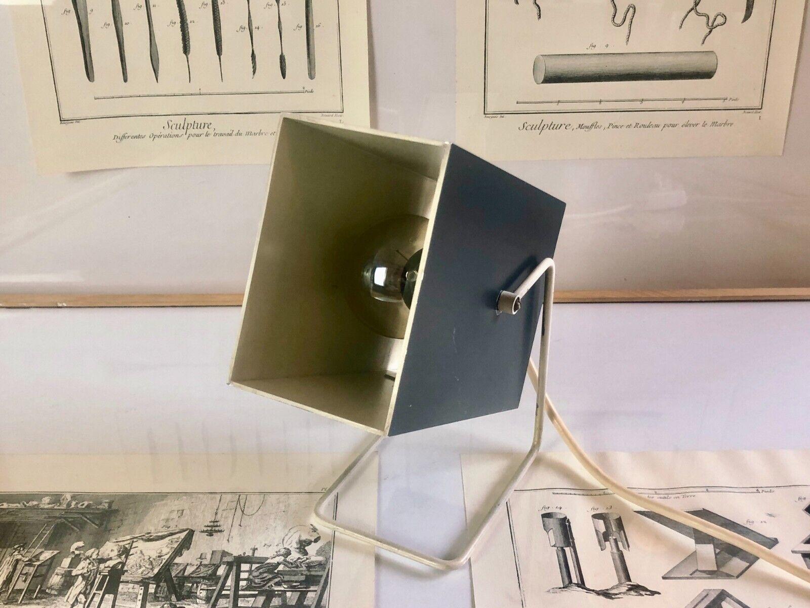Midcentury Table Lamp, Wilhelm Braun Feldweg For Doria Leuchten 1950s, Bauhaus For Sale 1