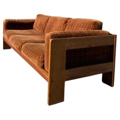 Mid Century Tobia Scarpa Style Three Seater Sofa