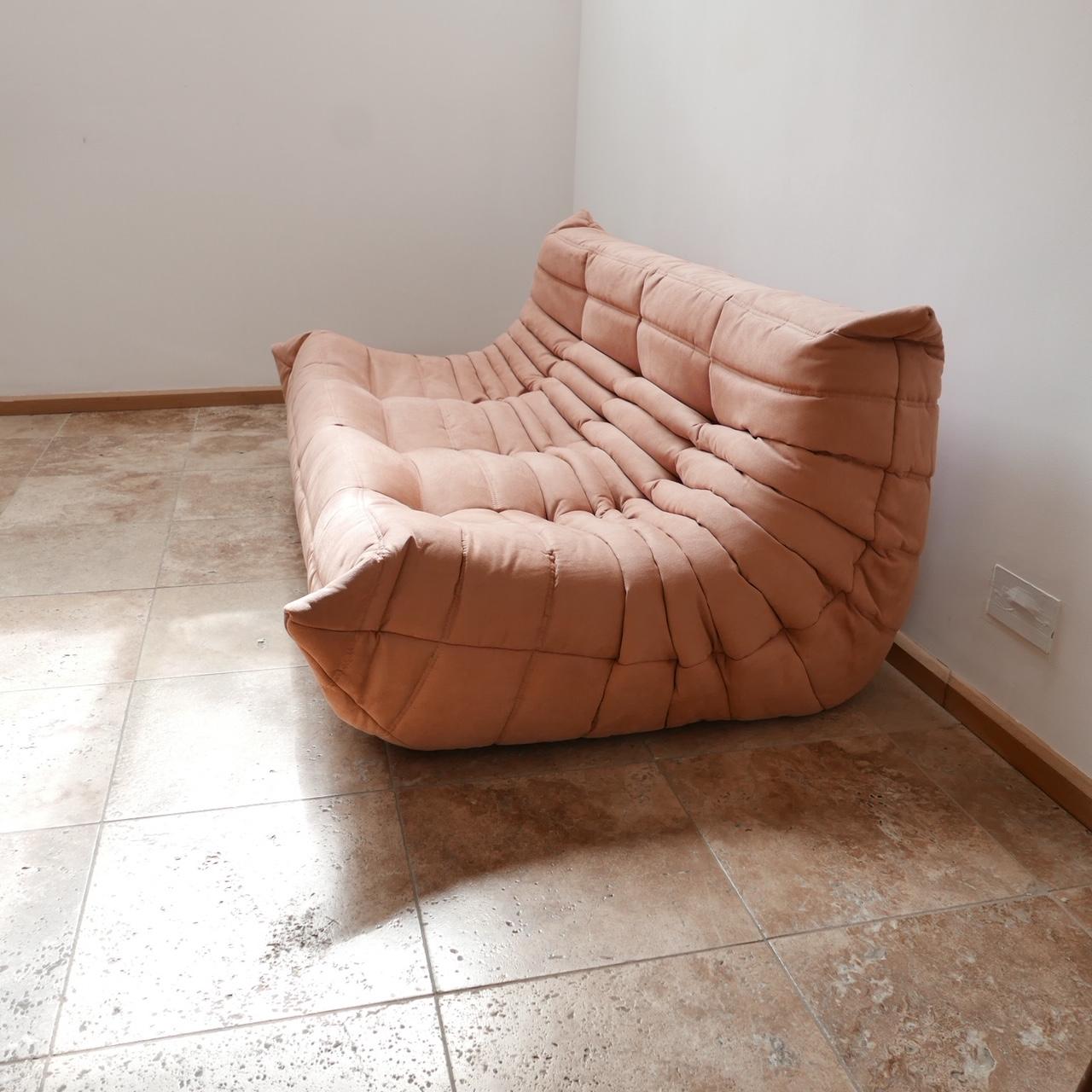 Midcentury Togo Three-Seat Sofa by Michel Ducaroy for Ligne Roset 4