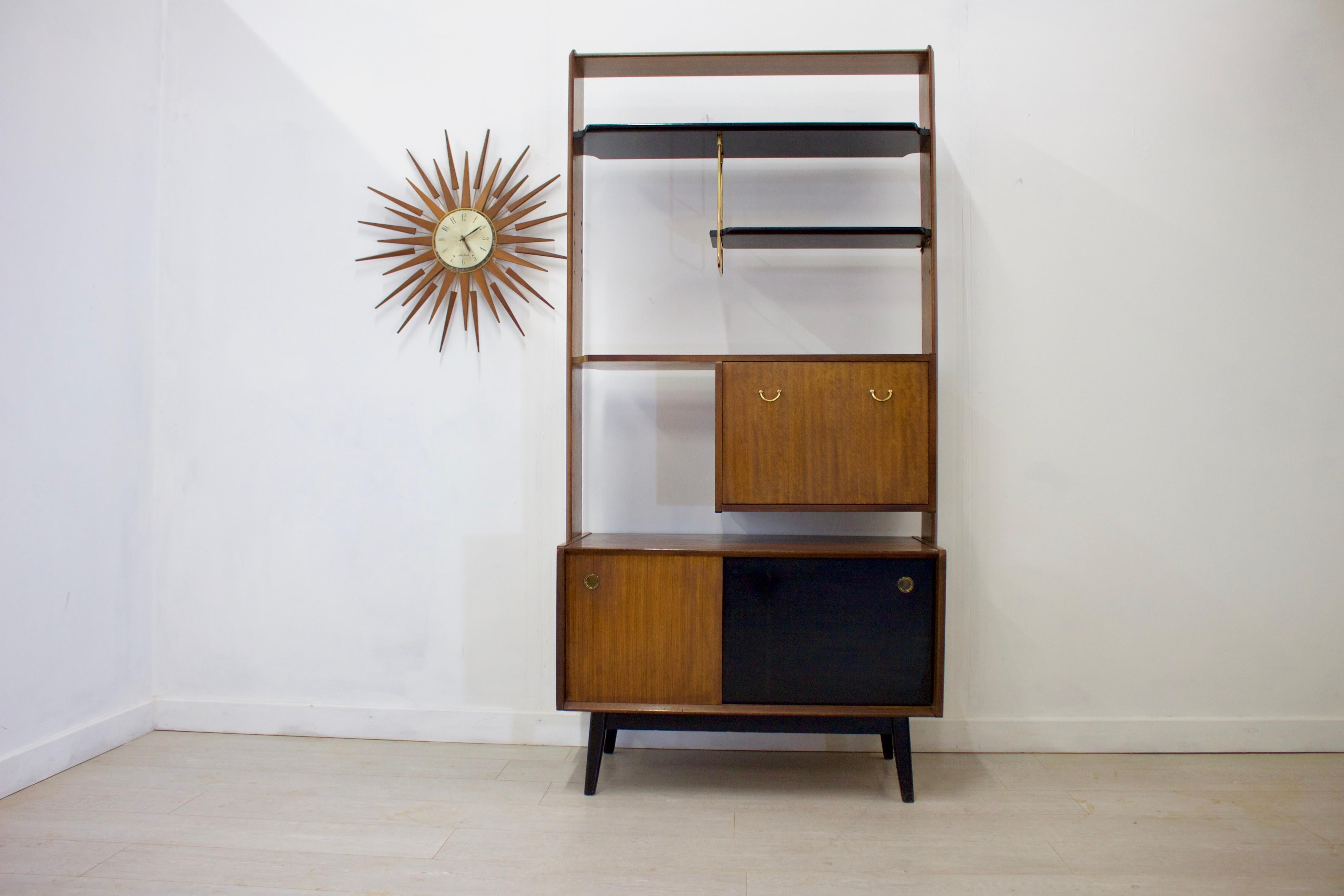 British Midcentury Tola Shelving Unit or Room Divider from G-Plan, 1960s