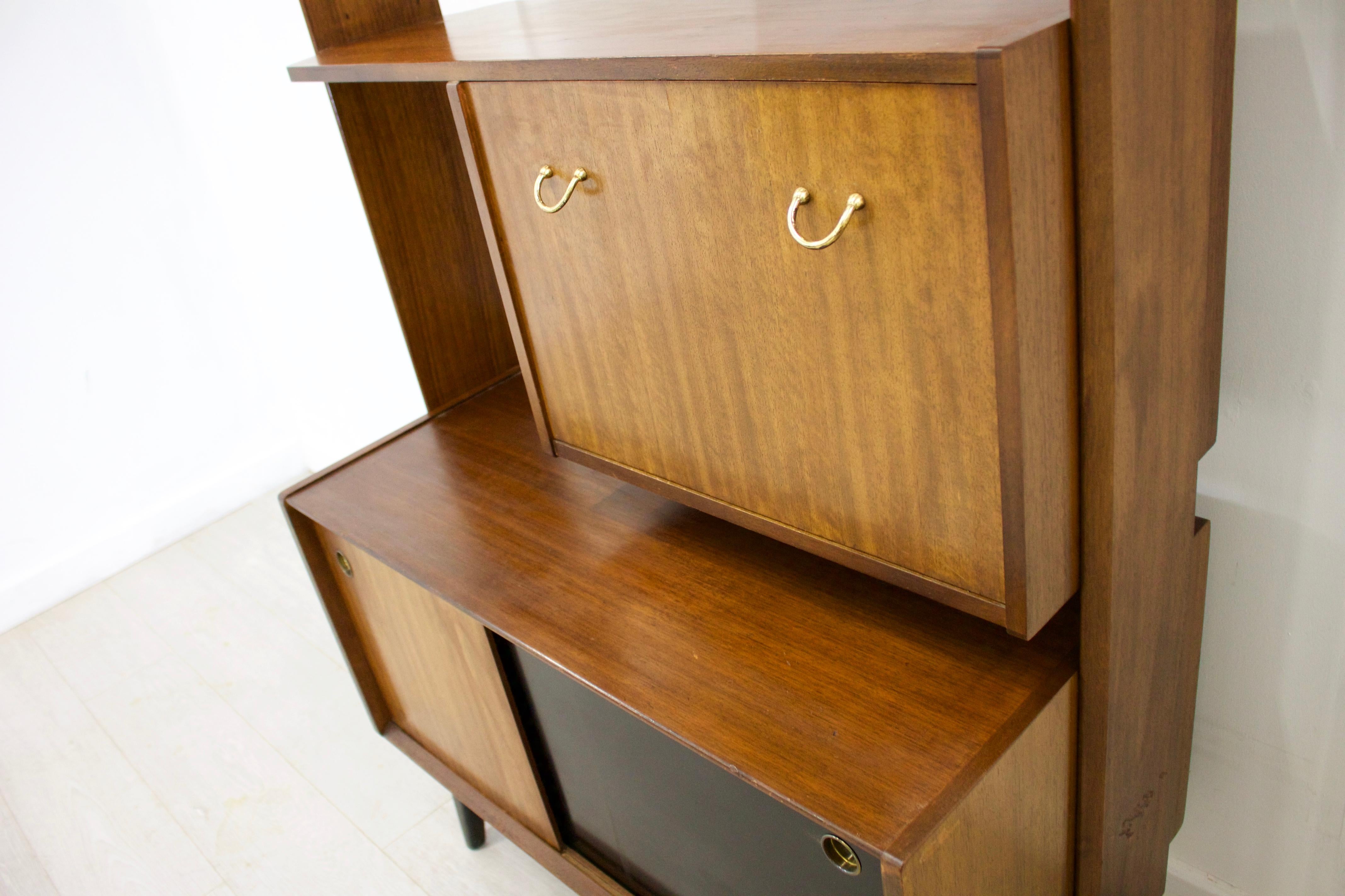 17th Century Midcentury Tola Shelving Unit or Room Divider from G-Plan, 1960s