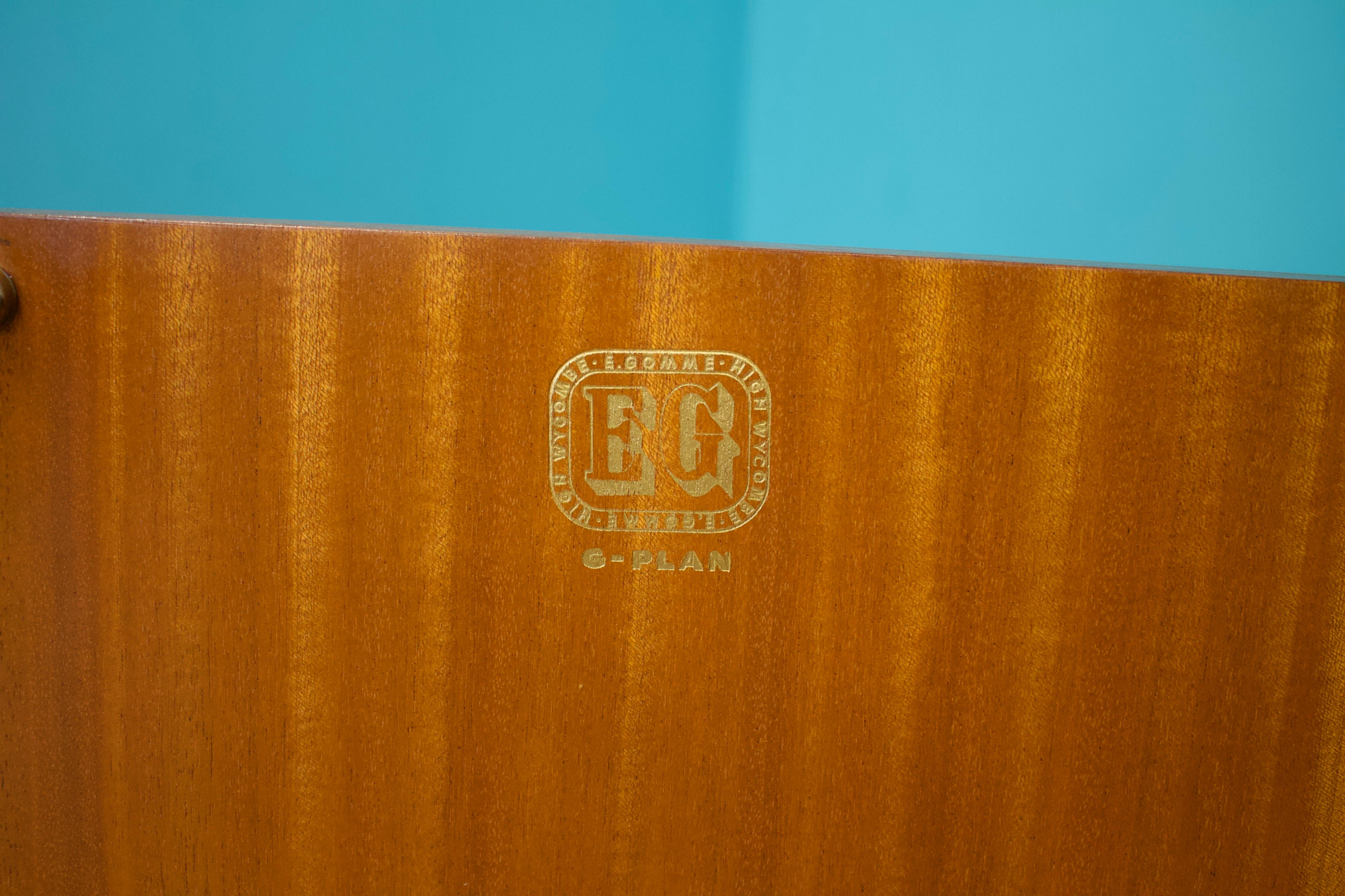 Mid Century Tola Tallboy Cupboard from G Plan, 1950s 3