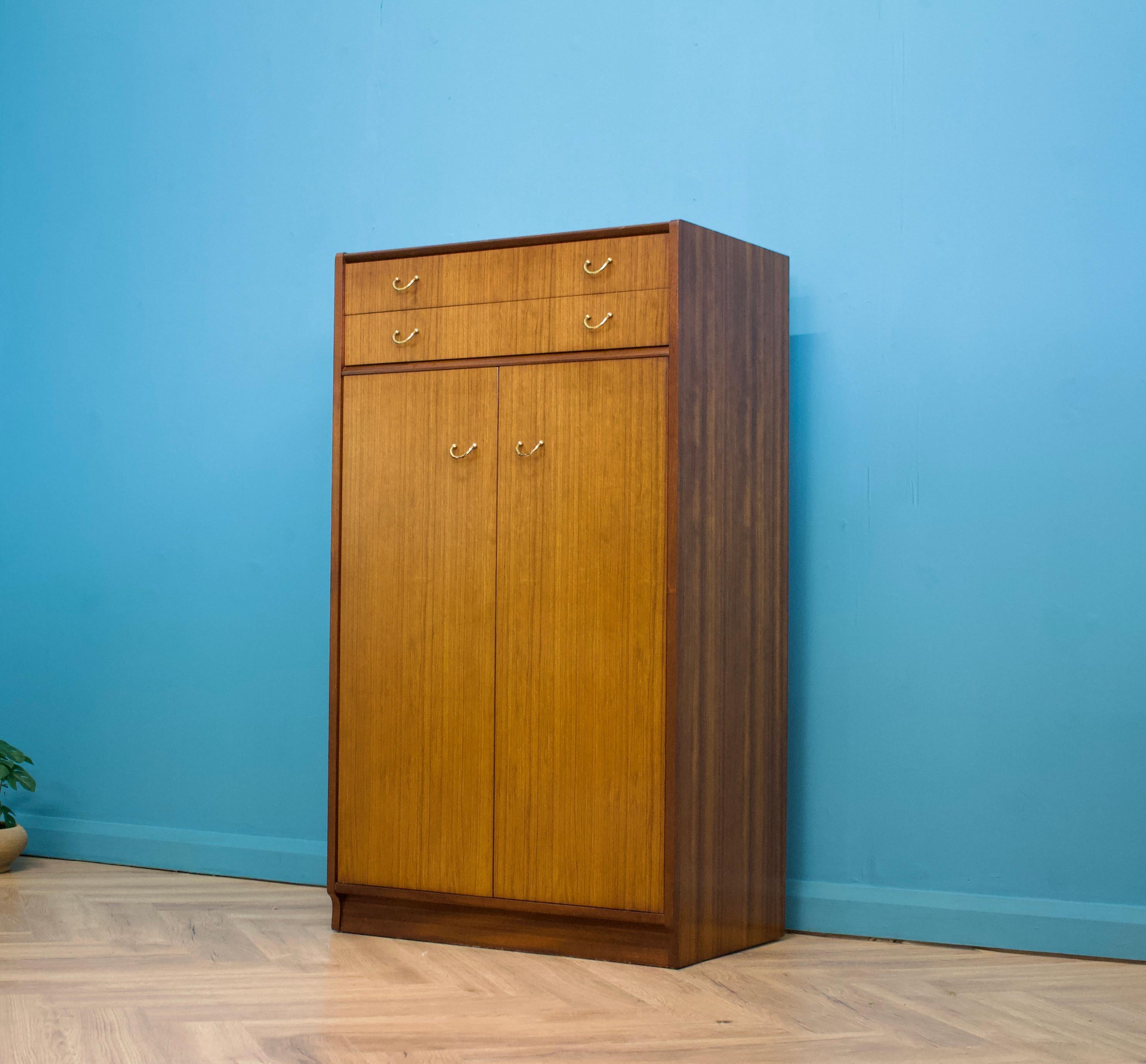 British Mid Century Tola Tallboy Cupboard from G Plan, 1950s