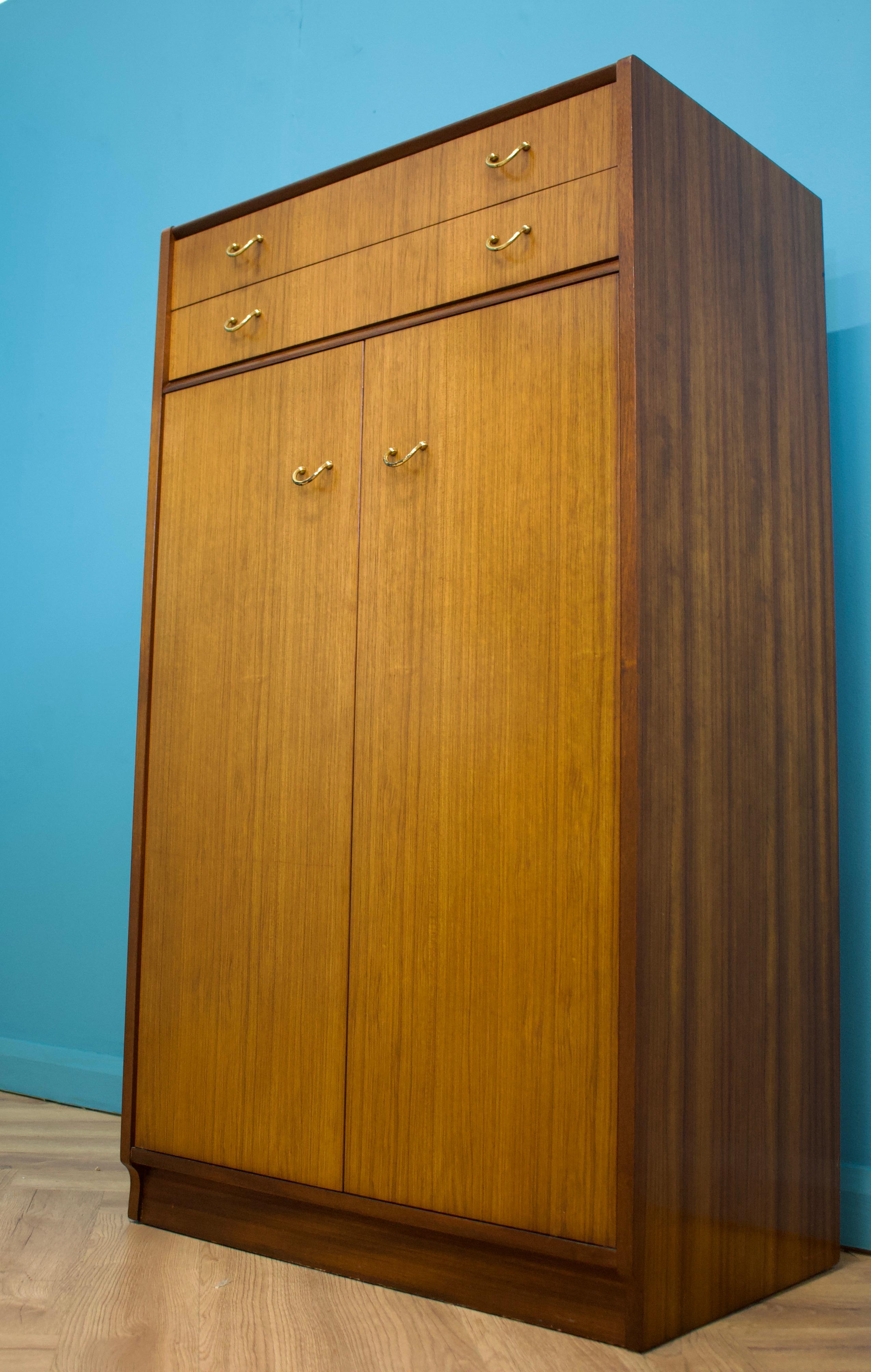 Veneer Mid Century Tola Tallboy Cupboard from G Plan, 1950s