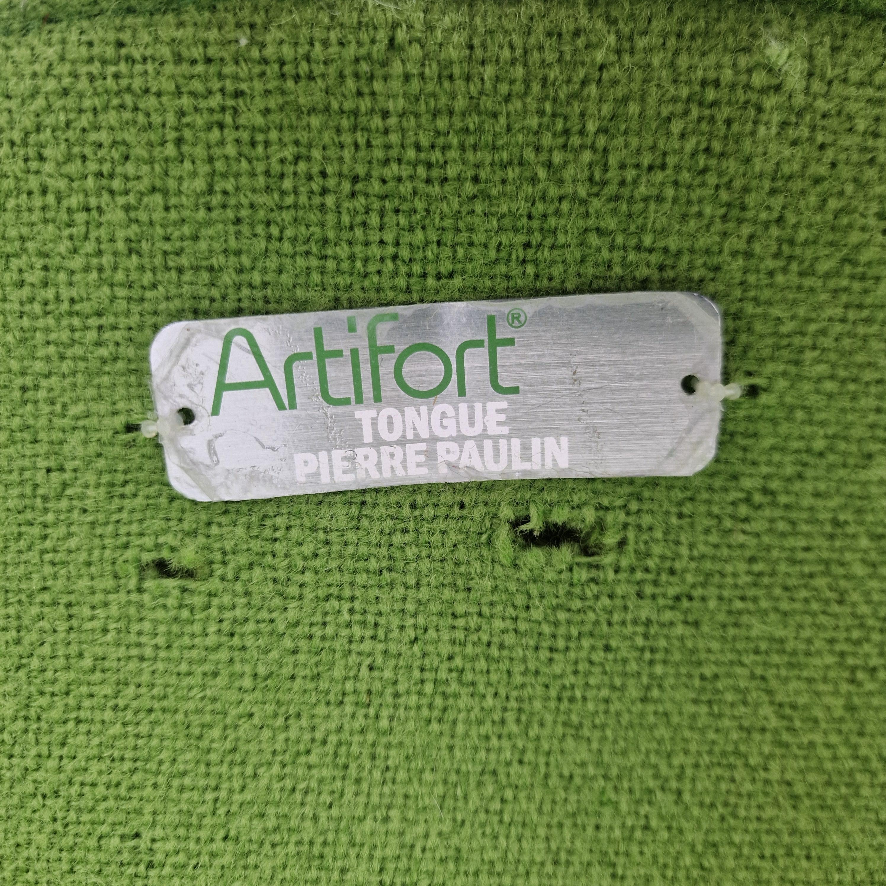 Mid Century Tongue Chair by Pierre Paulin for Artifort, 1960s For Sale 4