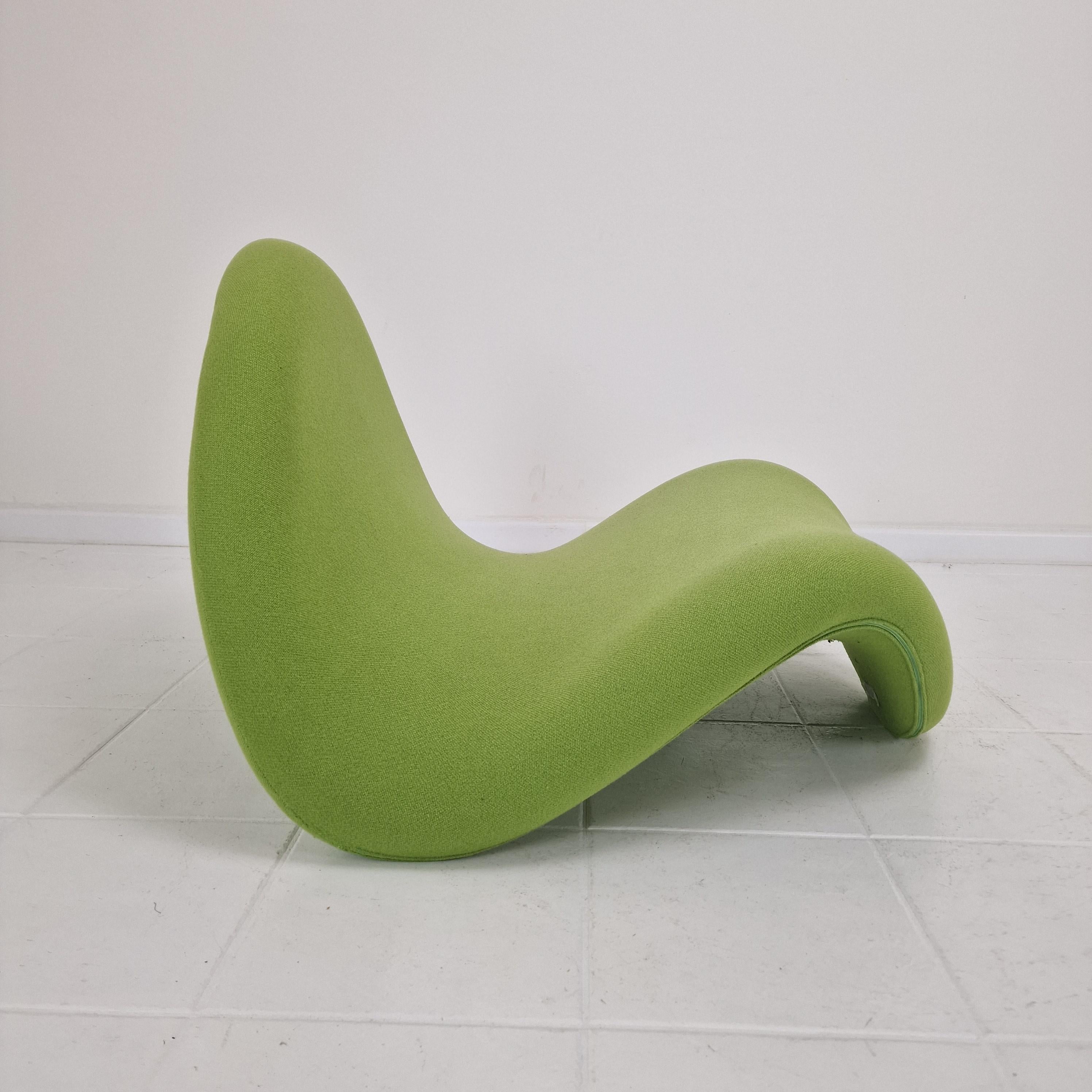 Fabric Mid Century Tongue Chair by Pierre Paulin for Artifort, 1960s For Sale