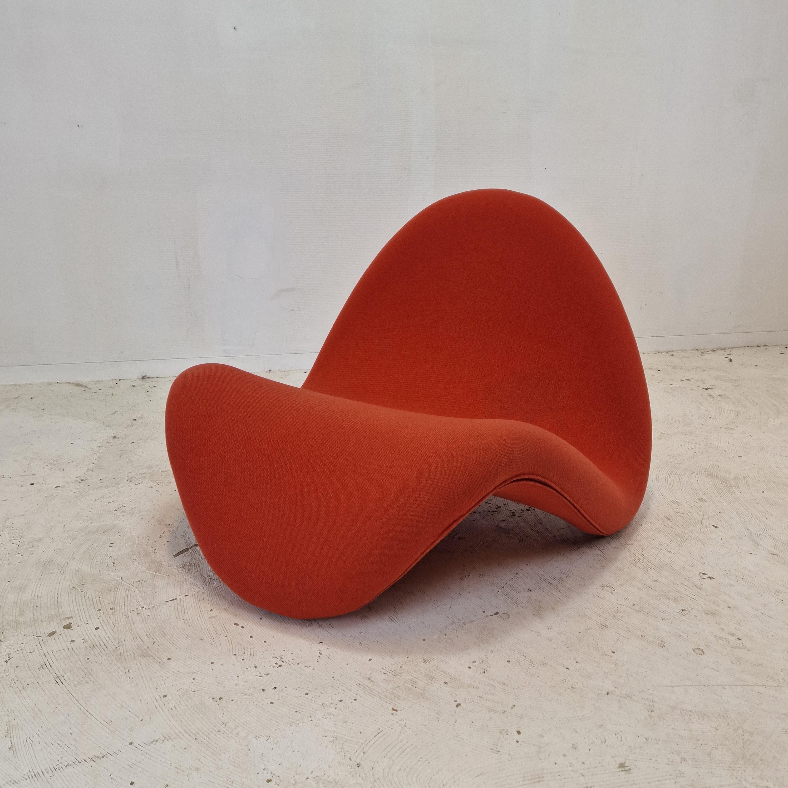 Dutch Mid-Century Tongue Lounge Chair by Pierre Paulin for Artifort, 1960s For Sale