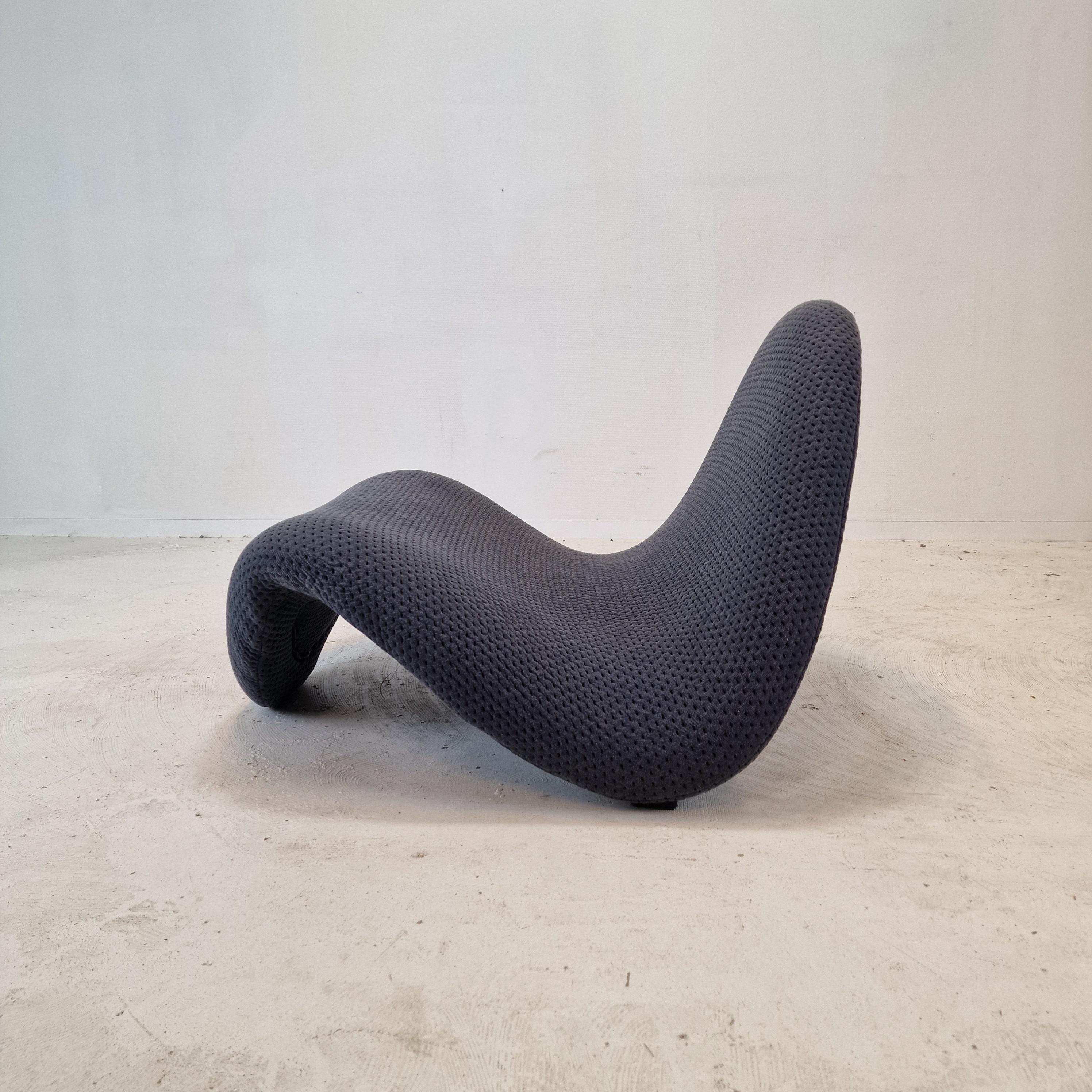 Fabric Mid-Century Tongue Lounge Chair by Pierre Paulin for Artifort, 1960s