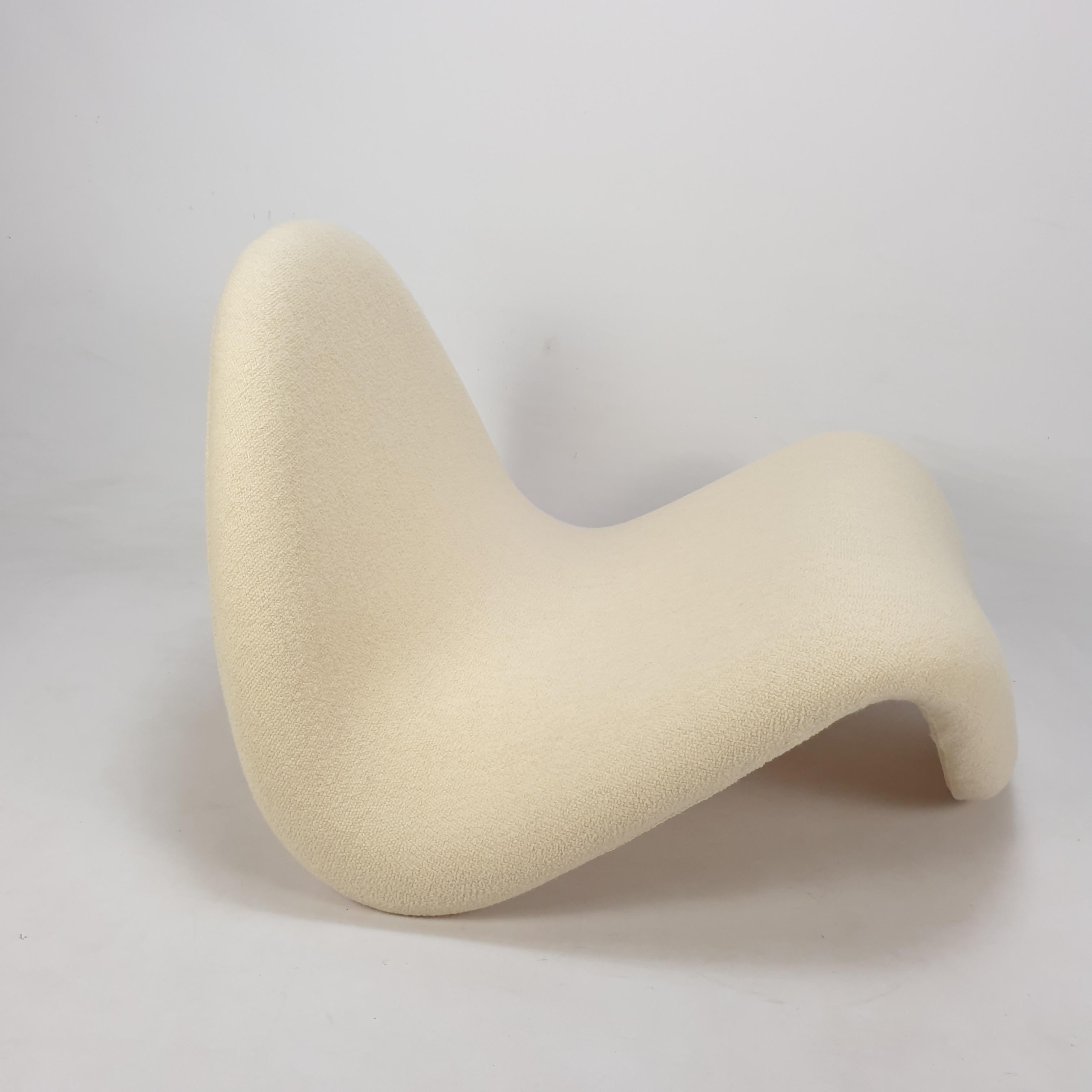 Fabric Mid Century Tongue Lounge Chair by Pierre Paulin for Artifort, 1960s