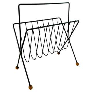 Magnificent Modern Bentwood Magazine Rack by Paul Rowan for Umbra at ...
