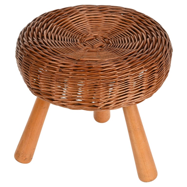 Tony Paul stool or side table, 1950s