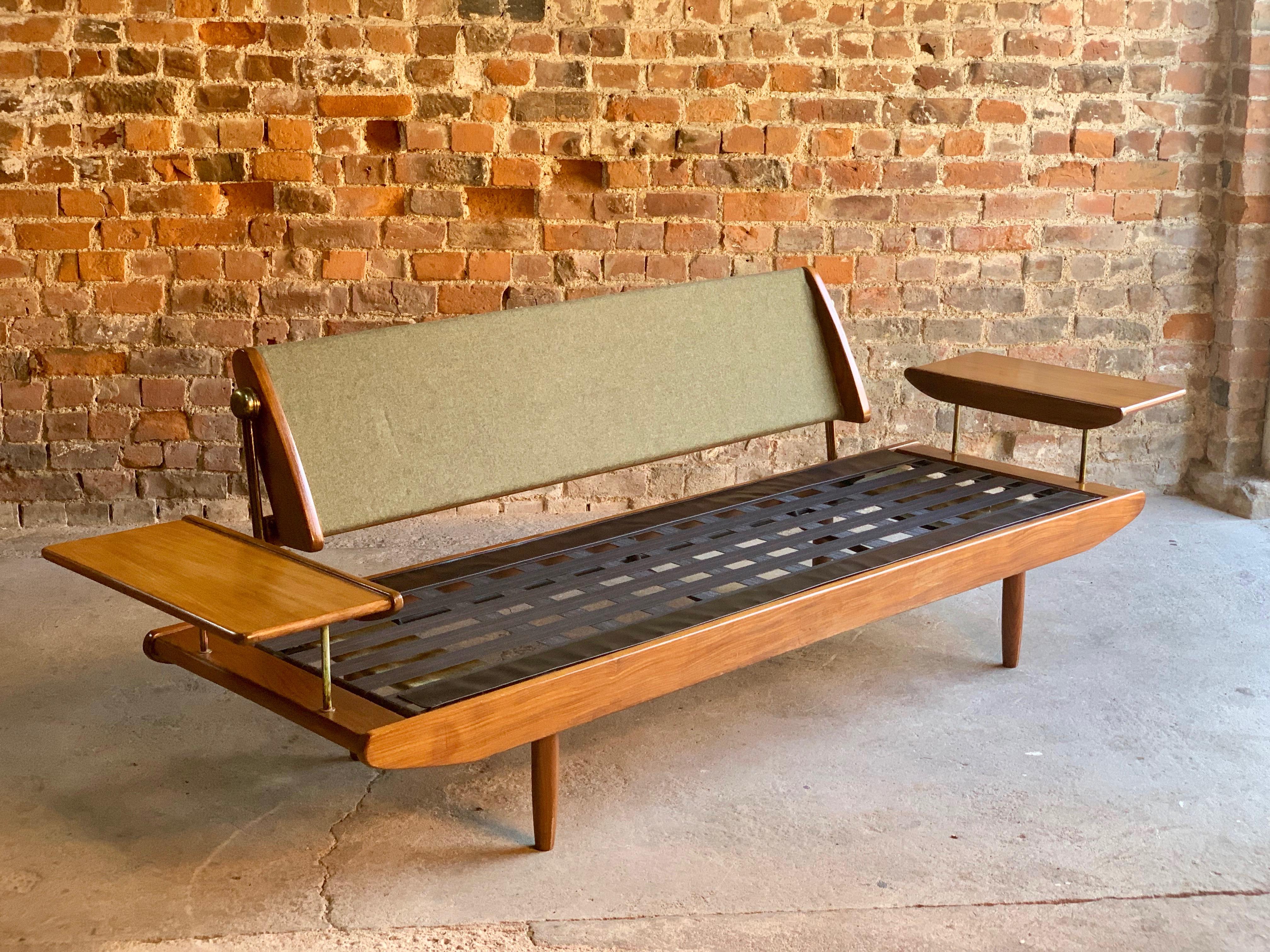 Midcentury Toothill 'Wentworth' Afromosia Teak Sofa Daybed, circa 1960 2