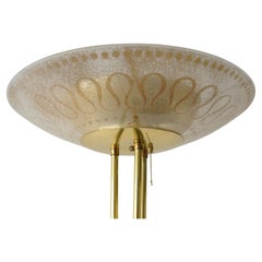 Mid Century Torchere Floor Lamp by Gerald Thurston / Carl Moser for Lightolier