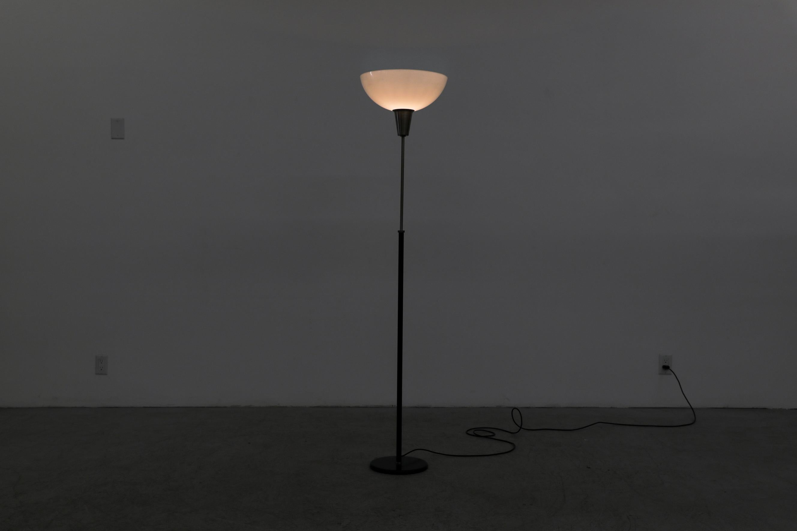 Dutch Midcentury Torchiere Floor Lamp