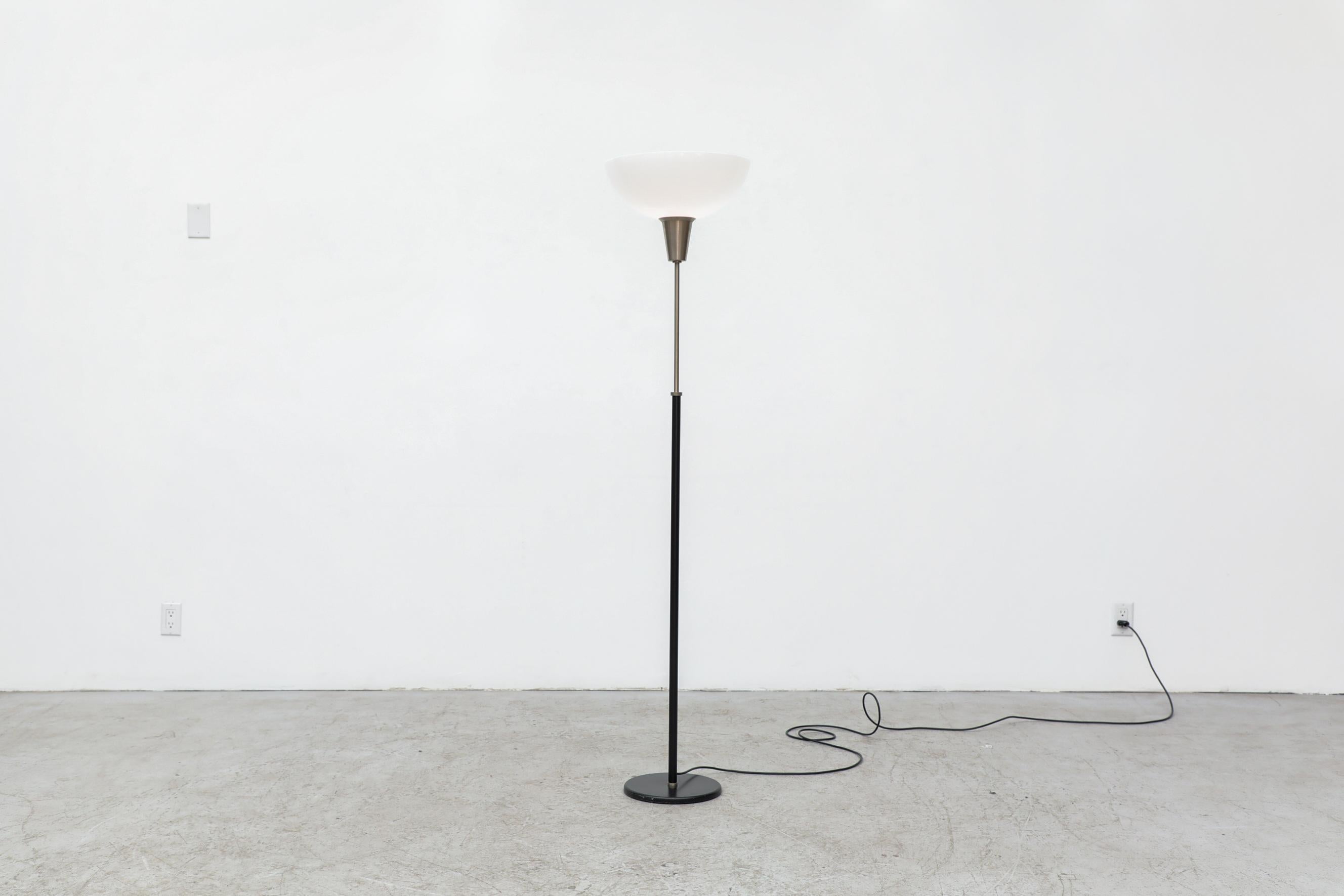 20th Century Midcentury Torchiere Floor Lamp