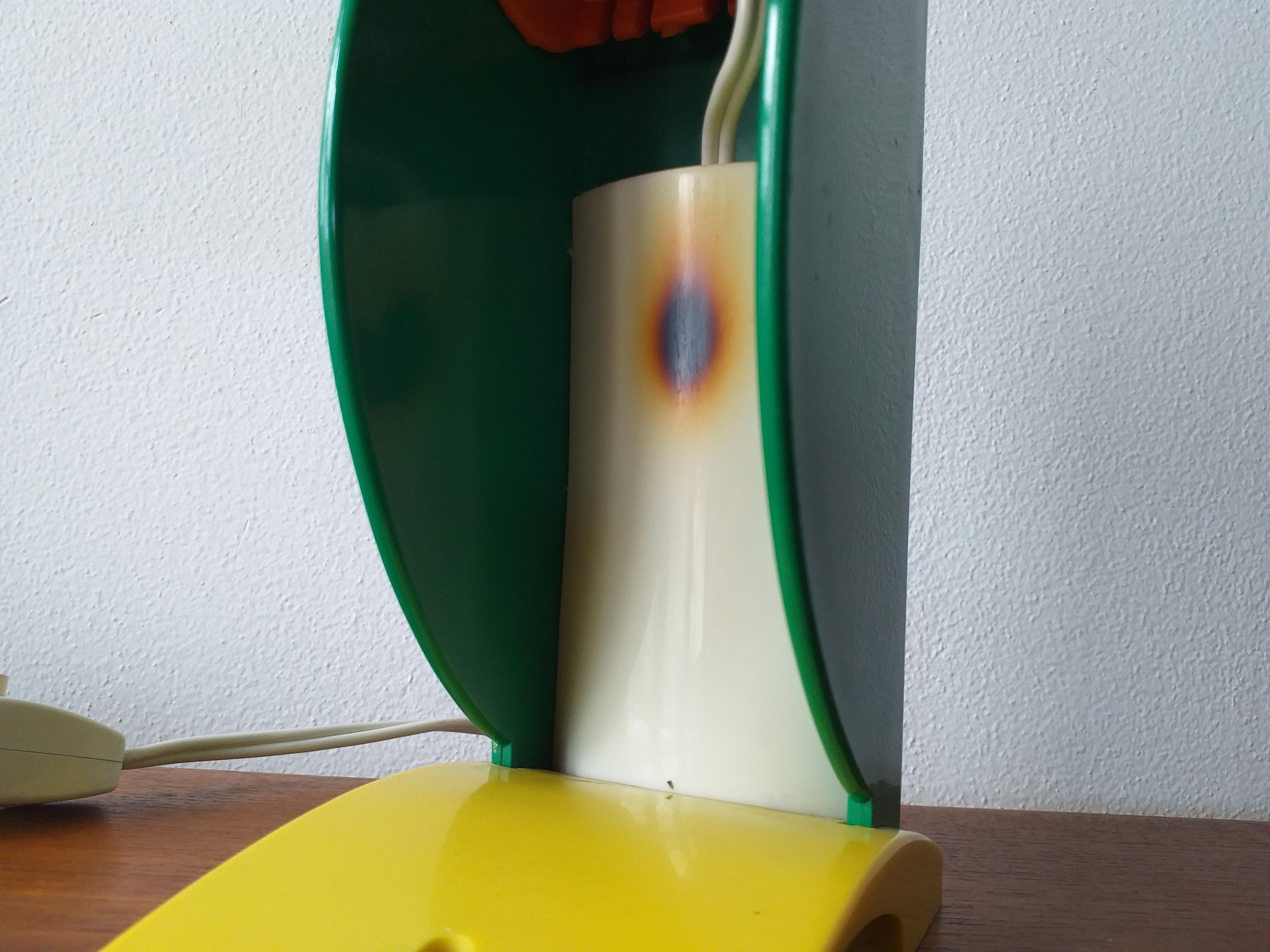 Midcentury Toucan Table Lamp for OTF Ferrari, Italy, 1960s 4