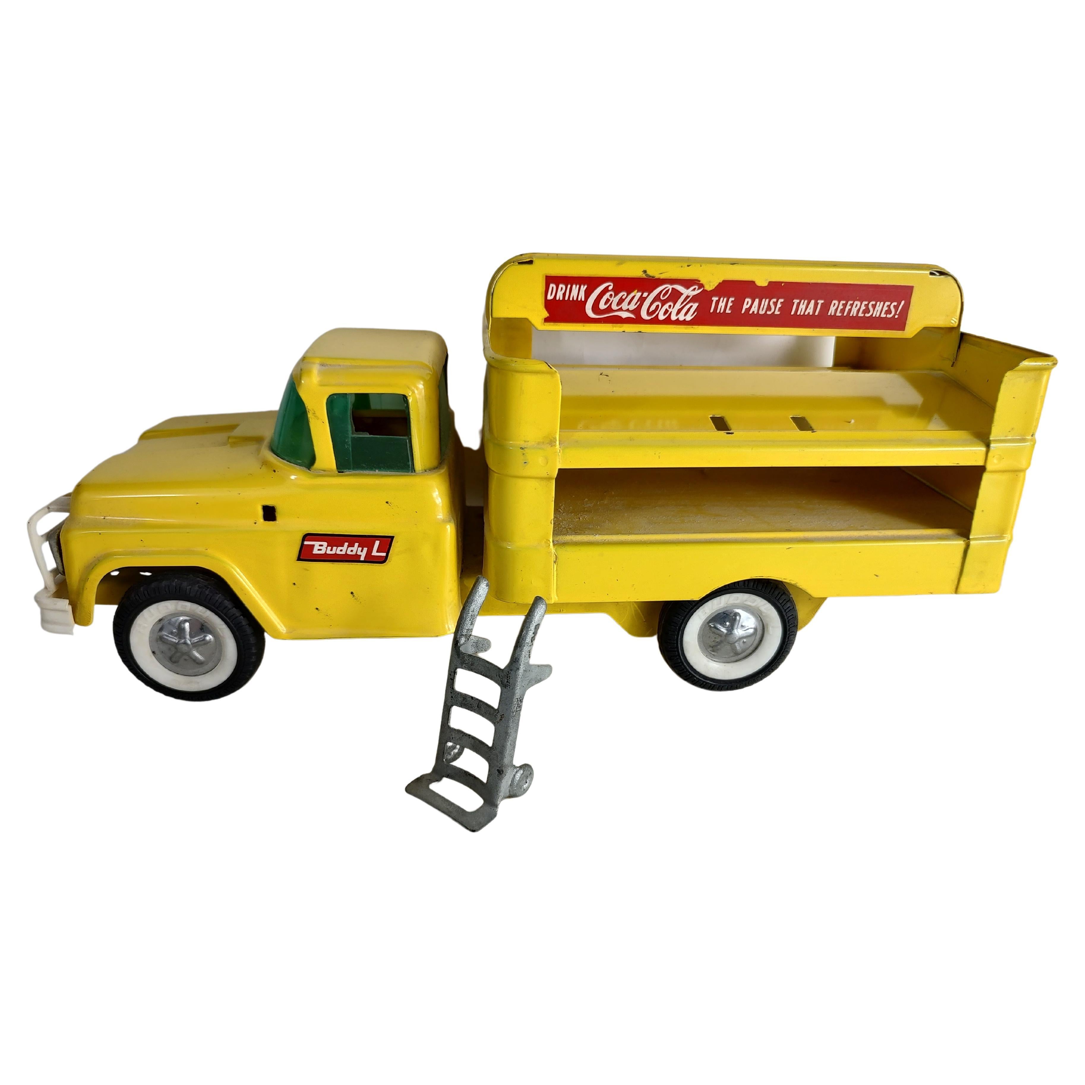 Mid Century Toy Coca Cola Delivery Truck by Buddy L