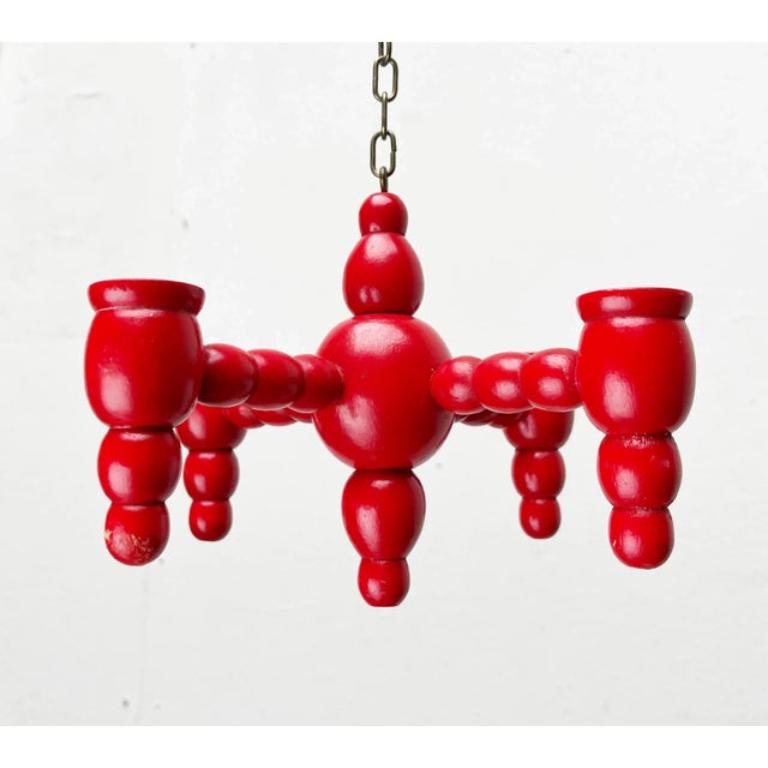 Colgante candelabro tradicional sueco de mediados de siglo, años 60 Moderno de mediados de siglo en venta