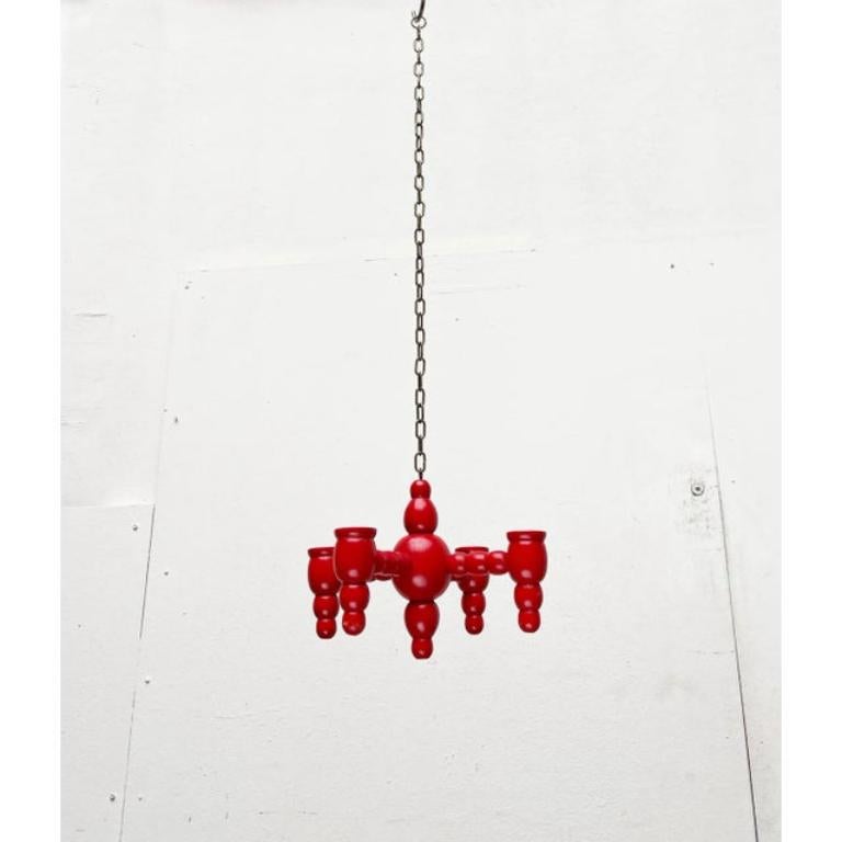 Colgante candelabro tradicional sueco de mediados de siglo, años 60 Sueco en venta
