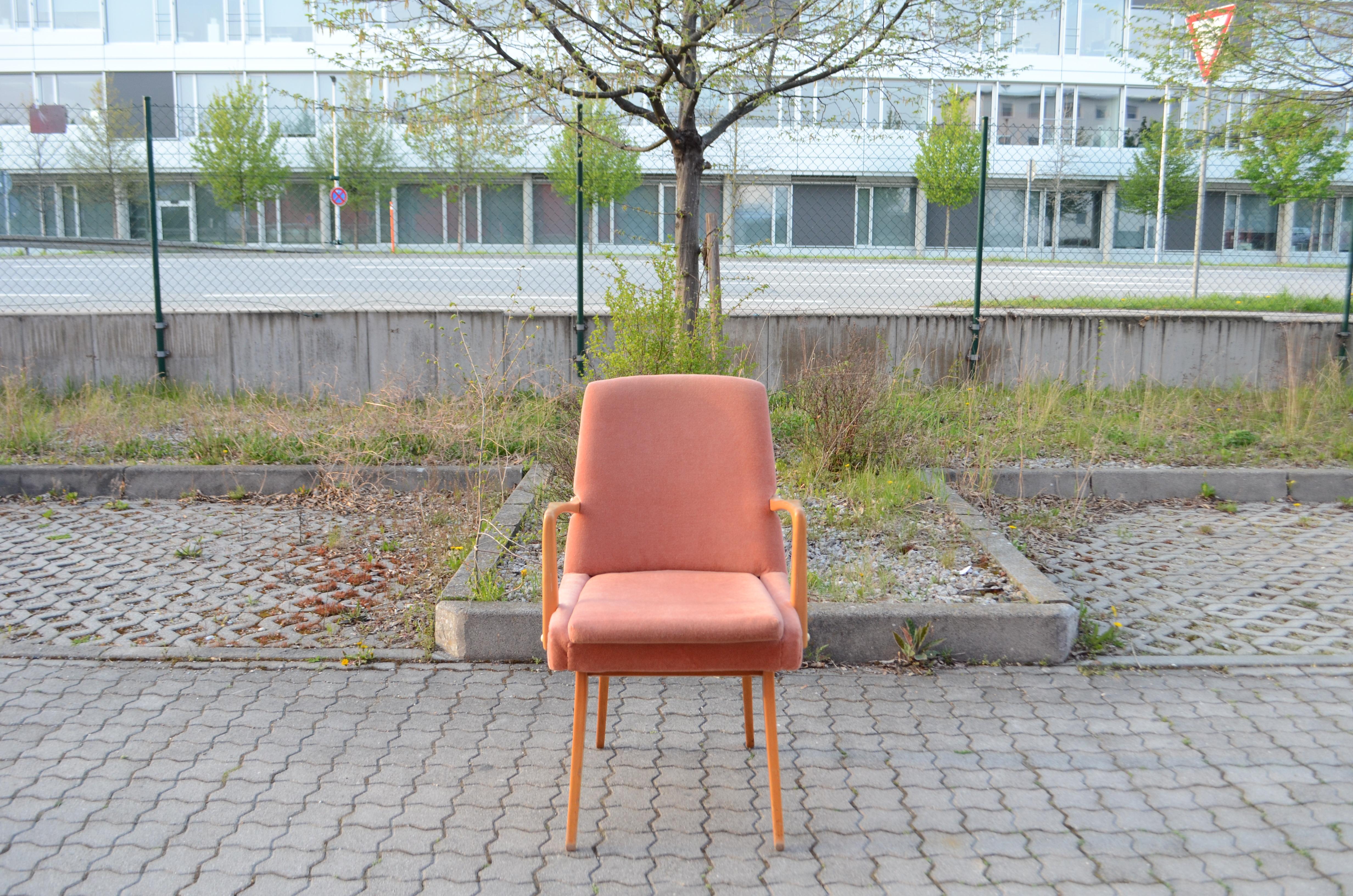 Mid Century Transformable Scissor Easy Chair In Good Condition For Sale In Munich, Bavaria