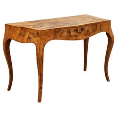 Escritorio Hollywood Regency Italian Olive Burl
