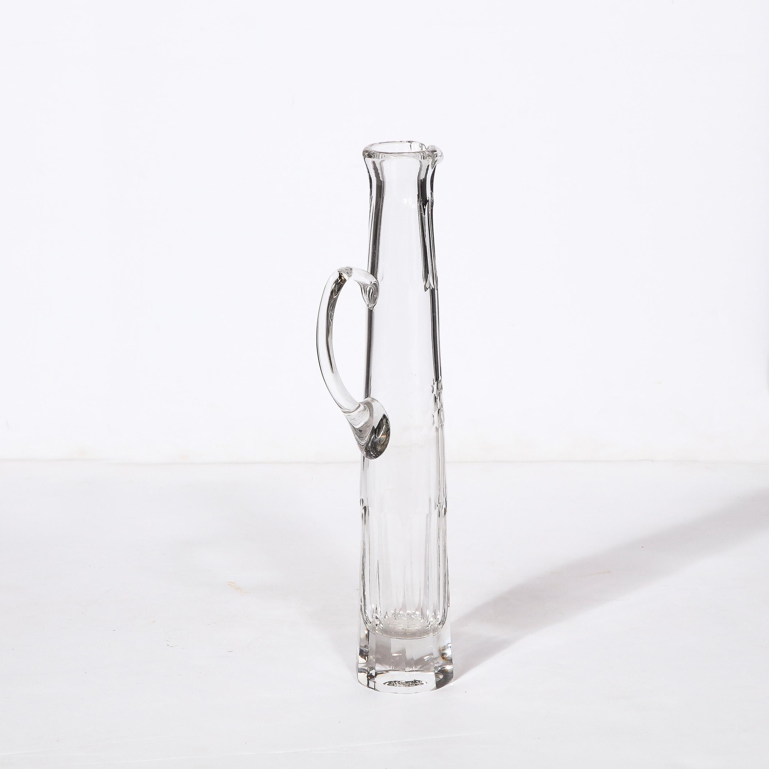 Mid-Century Transparent Crystal 'Athena' Champagne Pitcher by William Yeoward 7