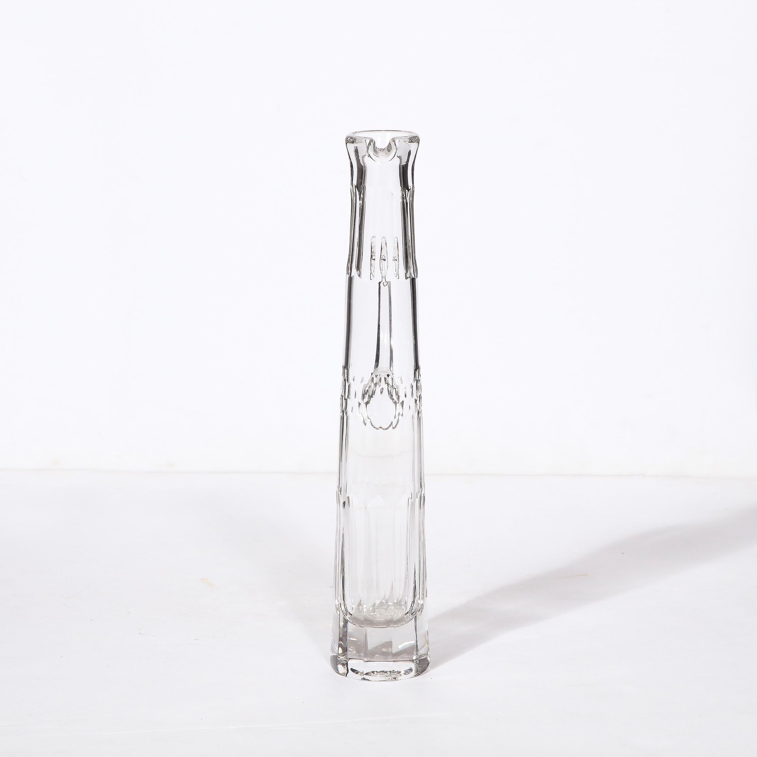 English Mid-Century Transparent Crystal 'Athena' Champagne Pitcher by William Yeoward