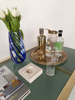 Midcentury Travertine Ashtray in the Style of Fratelli Mannelli, Italy, 1970s