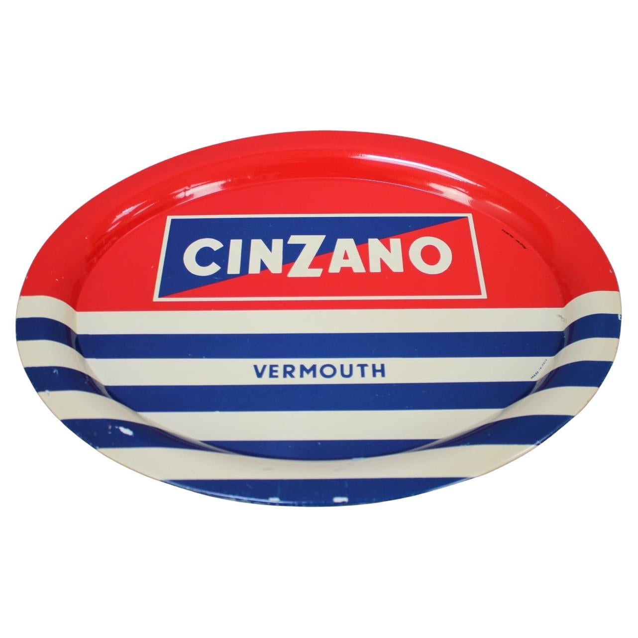 Mid-century Tray by Cinzano Vermouth, 1960s, Italy