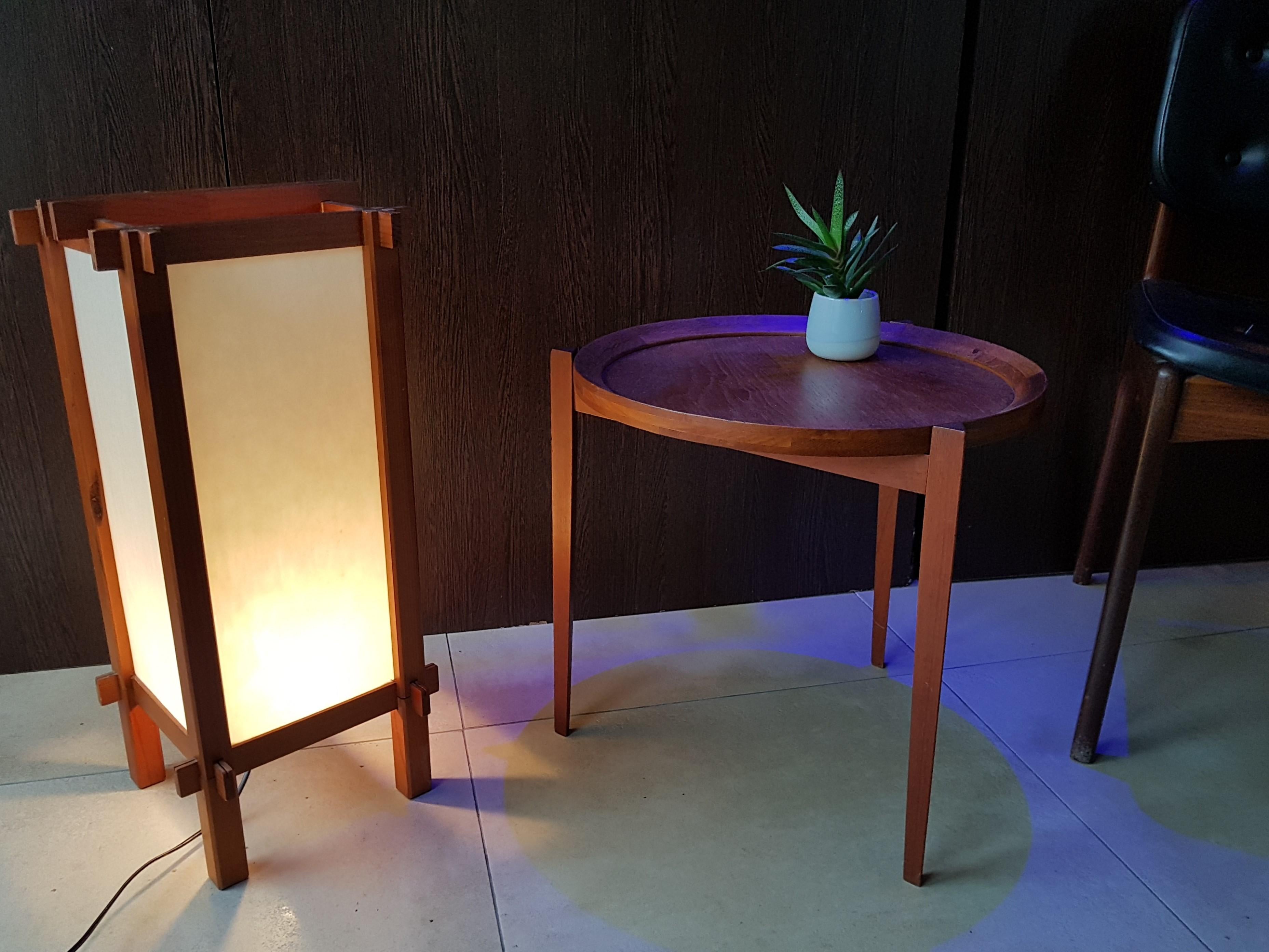 Midcentury Tray Table Teak, Denmark, 1960 In Good Condition In Saarbruecken, DE