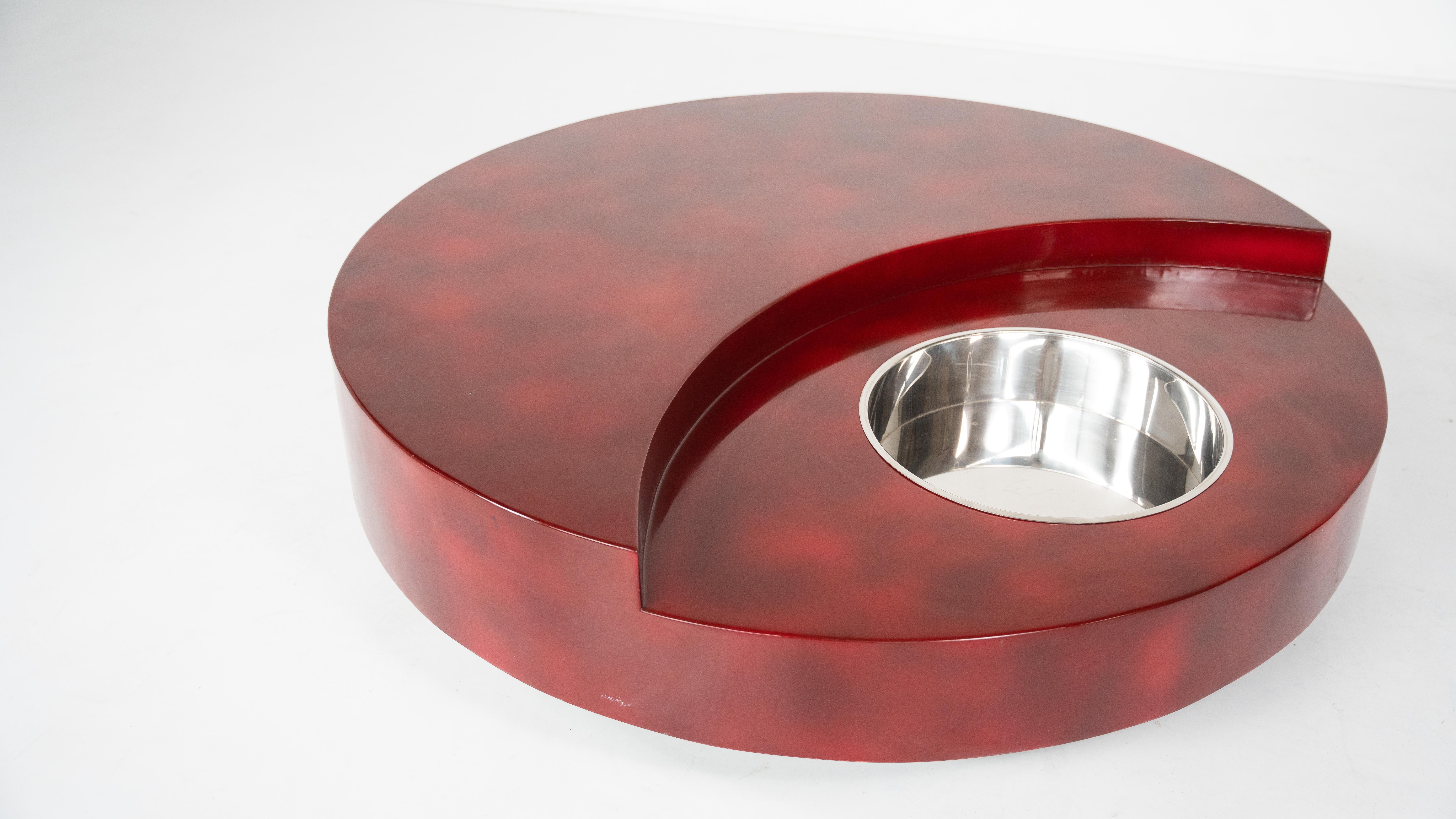 Mid-Century TRG Coffee Table by Wily Rizzo, 1970s In Good Condition In Brussels, BE
