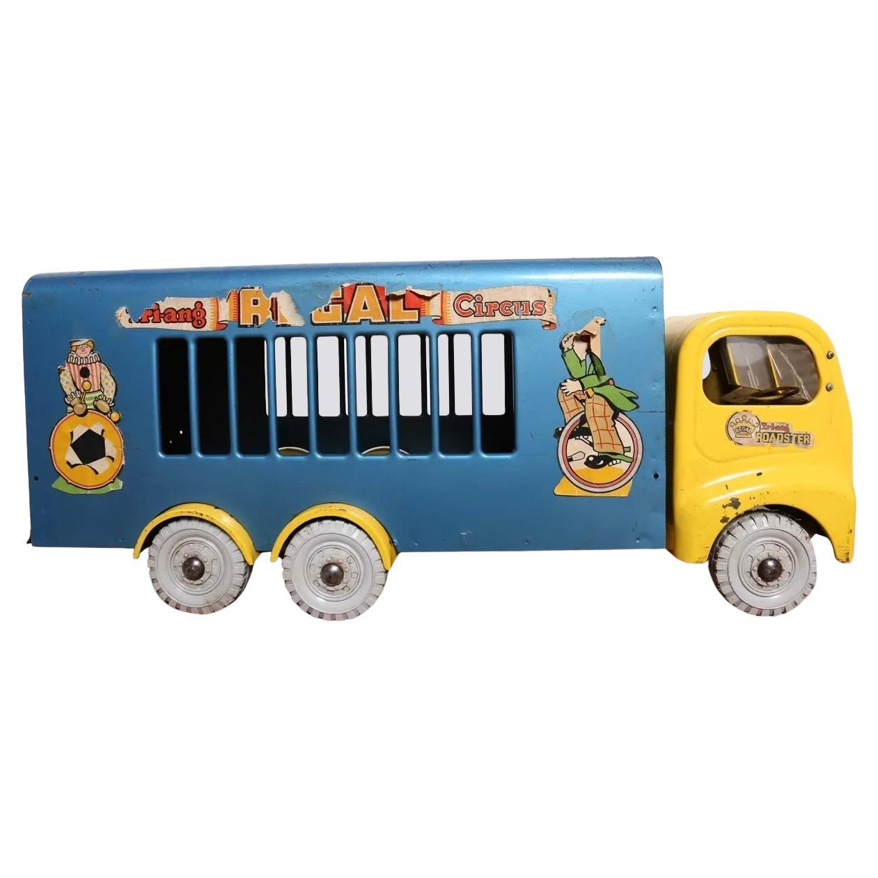 Mid Century Tri-Ang Circus Display Toy Truck