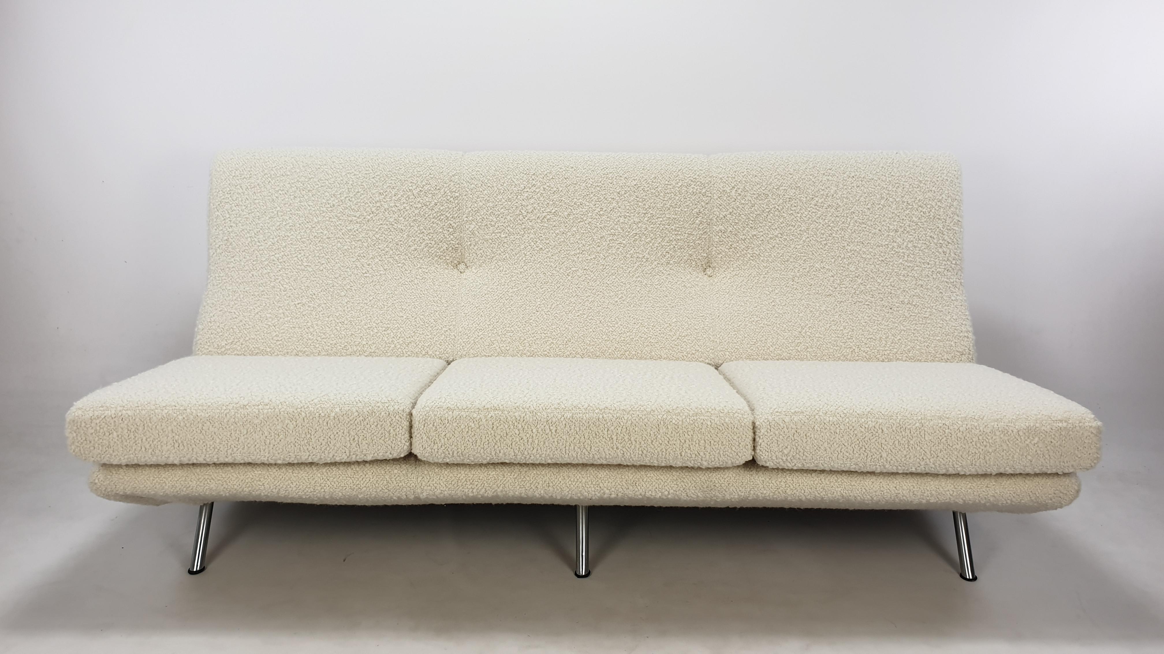 Triennale-Sofa aus der Mitte des Jahrhunderts von Marco Zanuso für Arflex, Italien, 1950er Jahre (Moderne der Mitte des Jahrhunderts) im Angebot