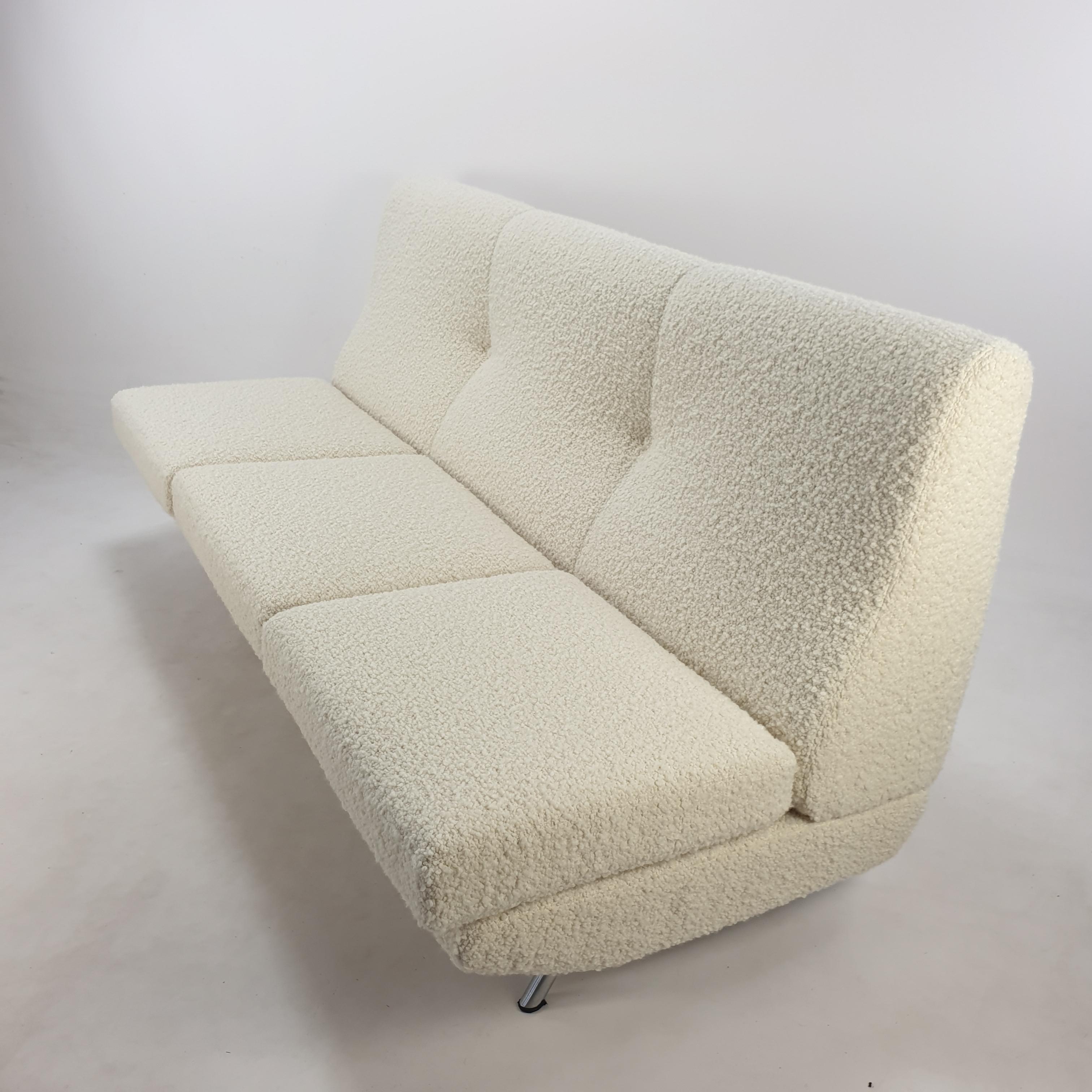 Metal Mid Century Triennale Sofa by Marco Zanuso for Arflex, Italy, 1950s For Sale