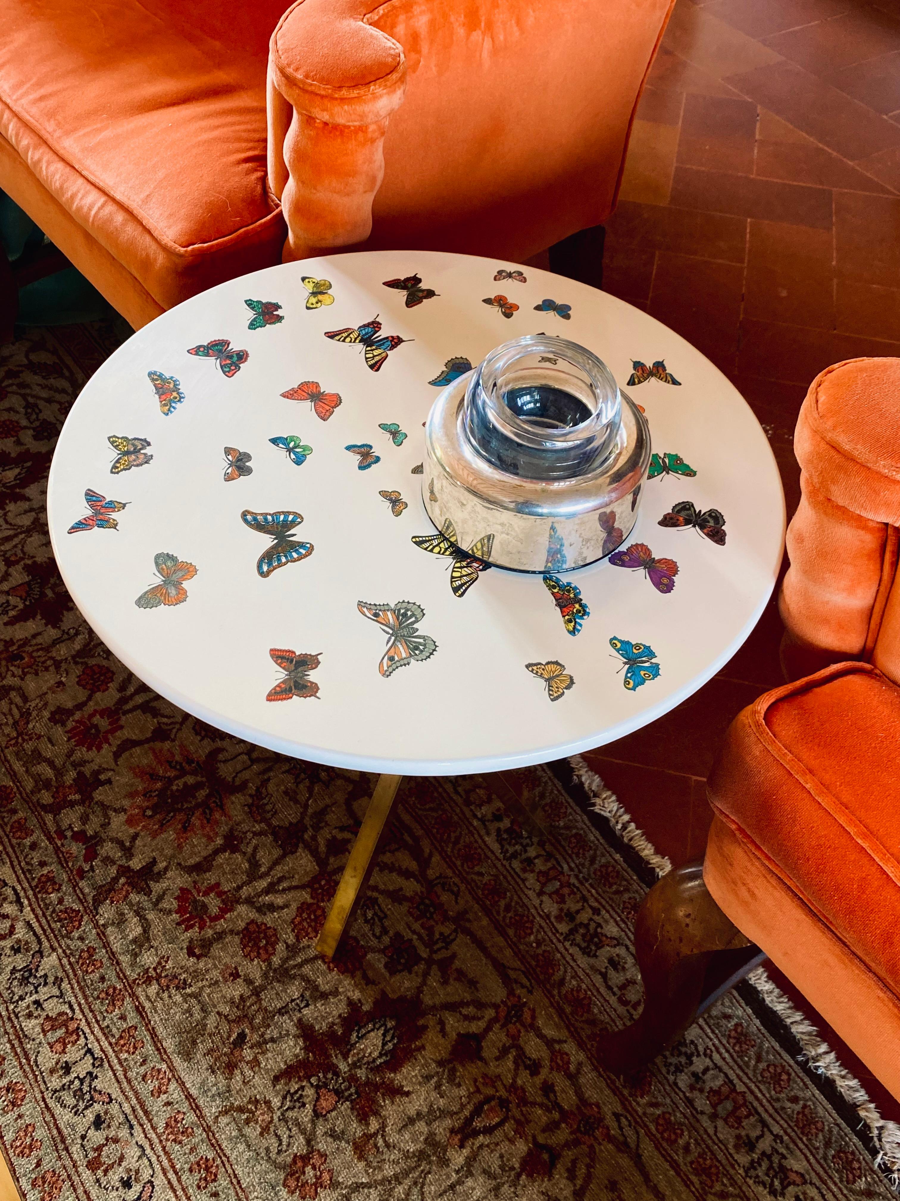 Mid-Century tripod coffee table 
