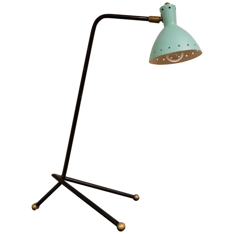 Mid Century Tripod Desk Lamp, 1950s For Sale at 1stDibs