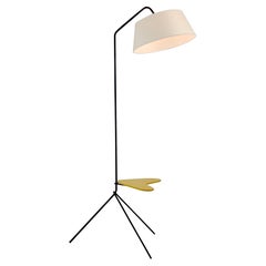 Mid-Century Tripod Floor Lamp, 1950s, France